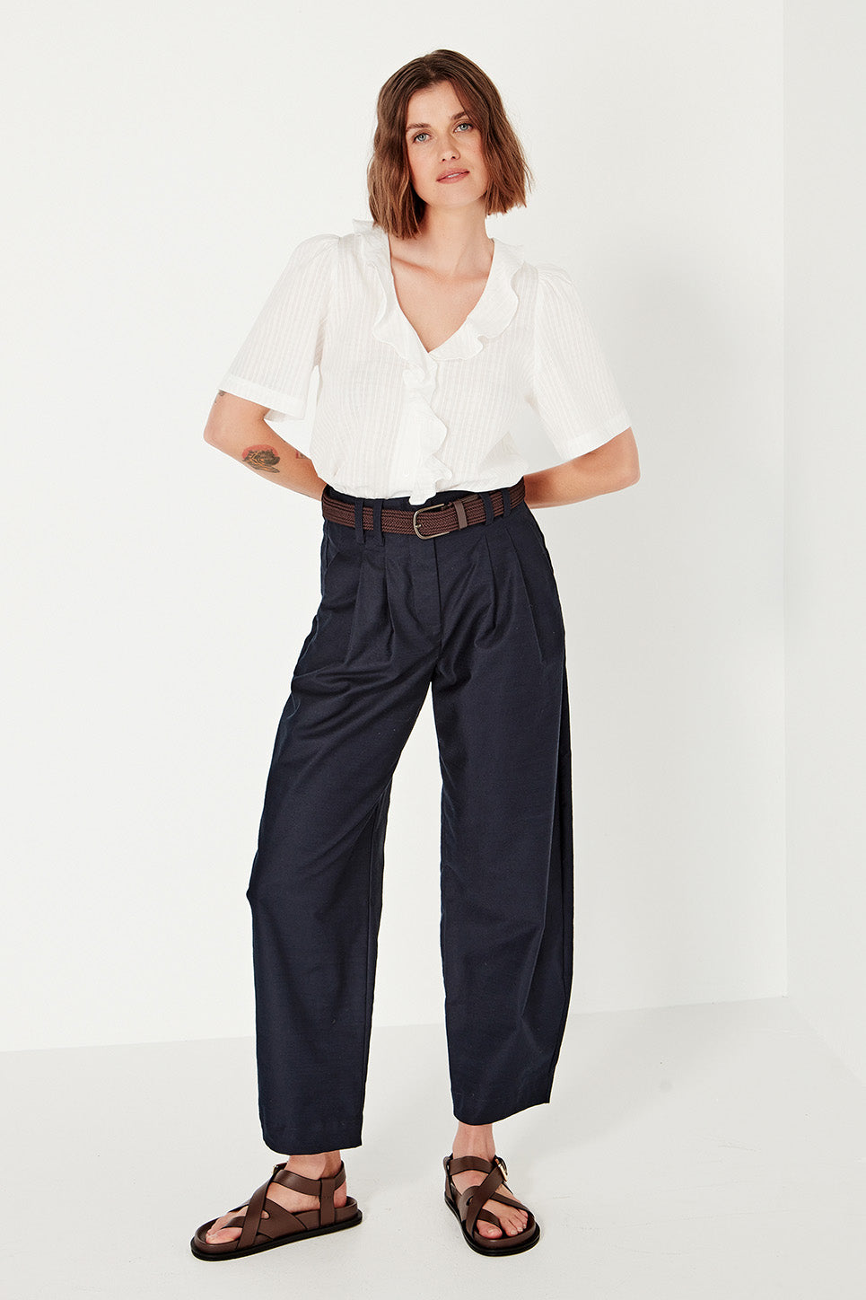 Freya Blouse in White