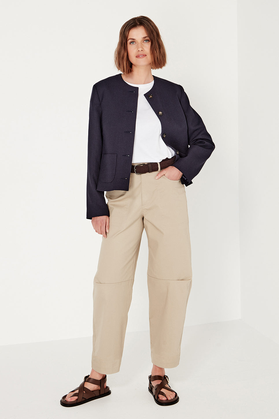 The Norgrove Pant in Stone
