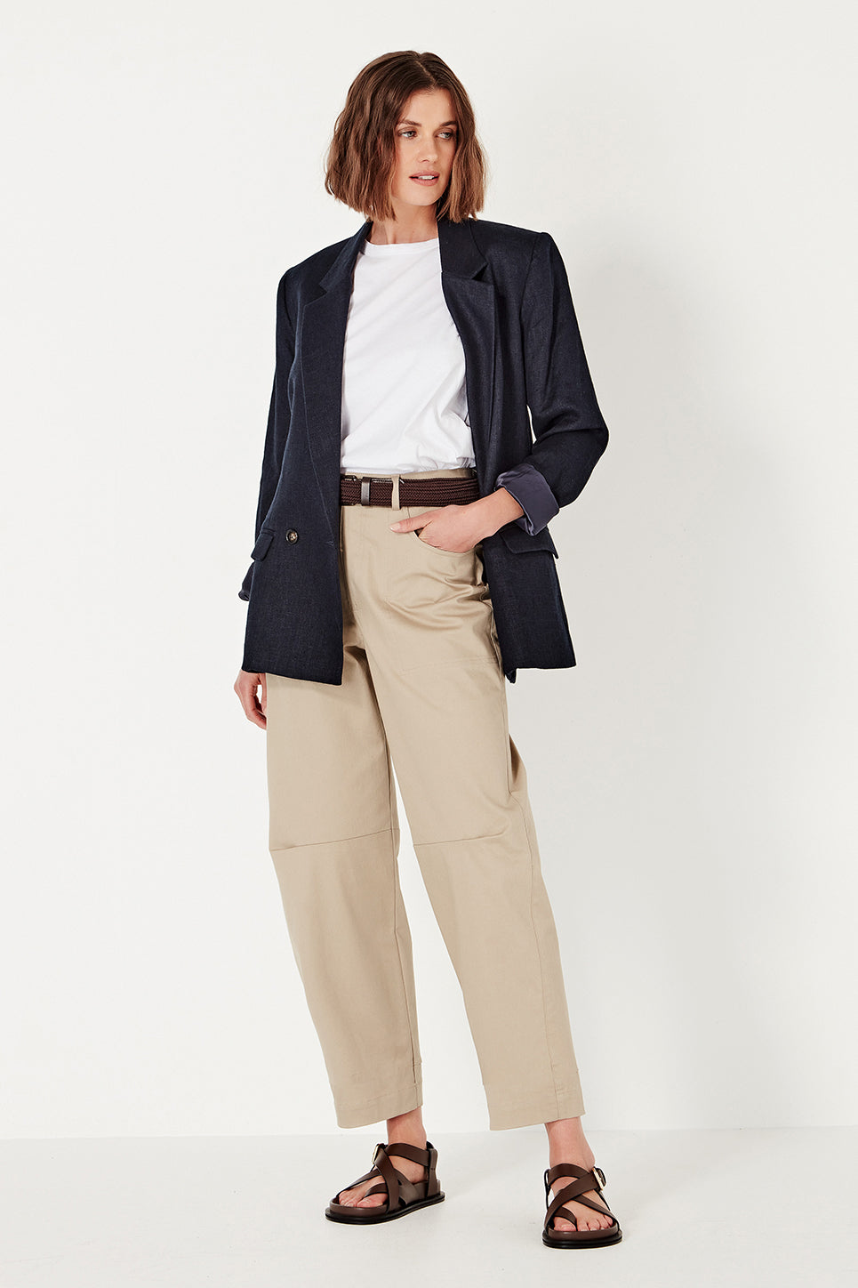The Norgrove Pant in Stone