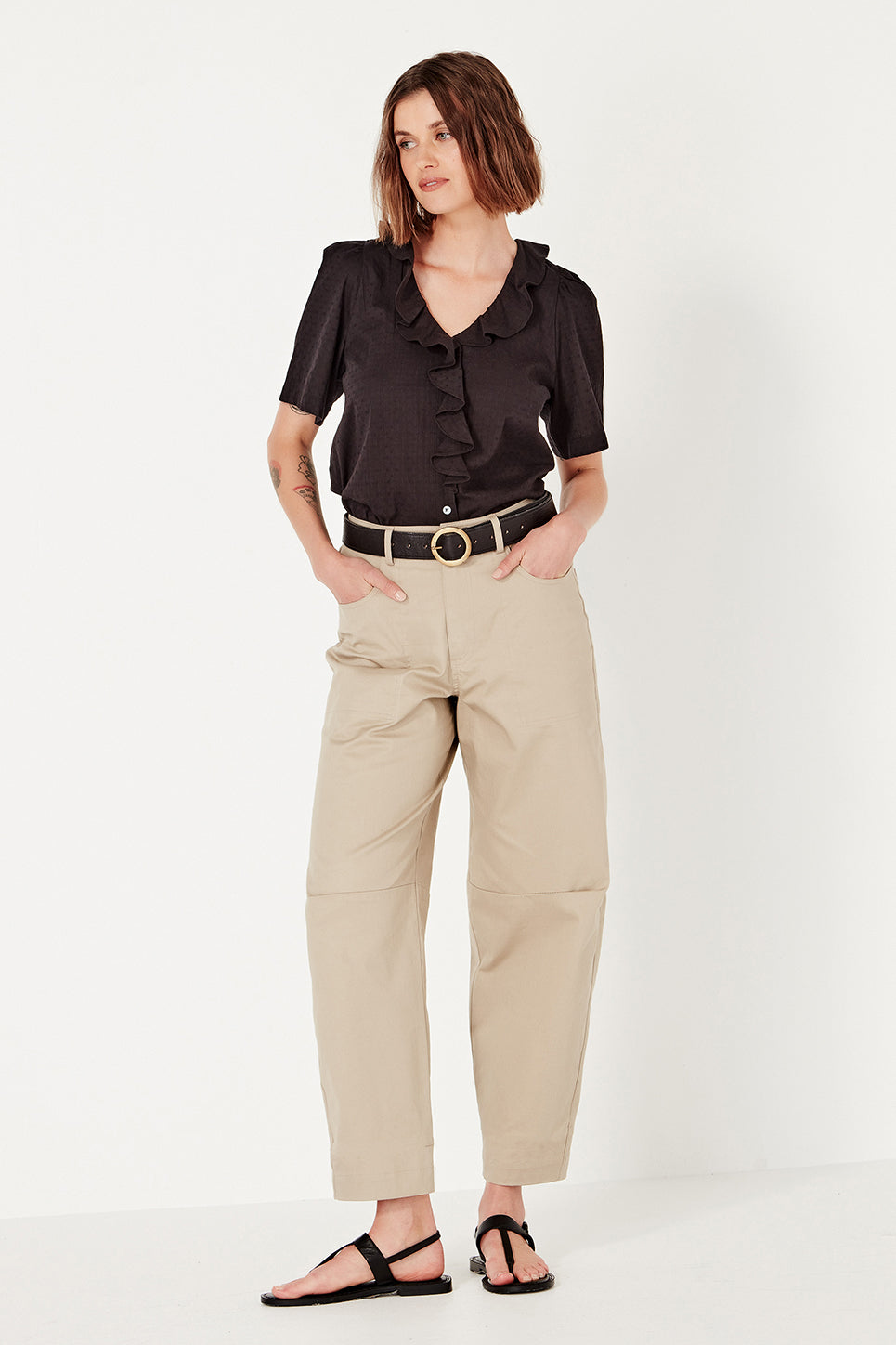 Freya Blouse in Black