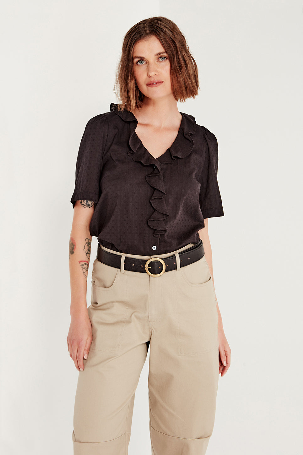 Freya Blouse in Black