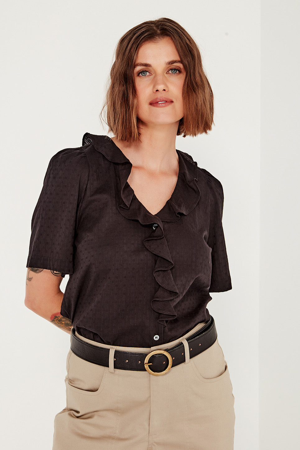 Freya Blouse in Black