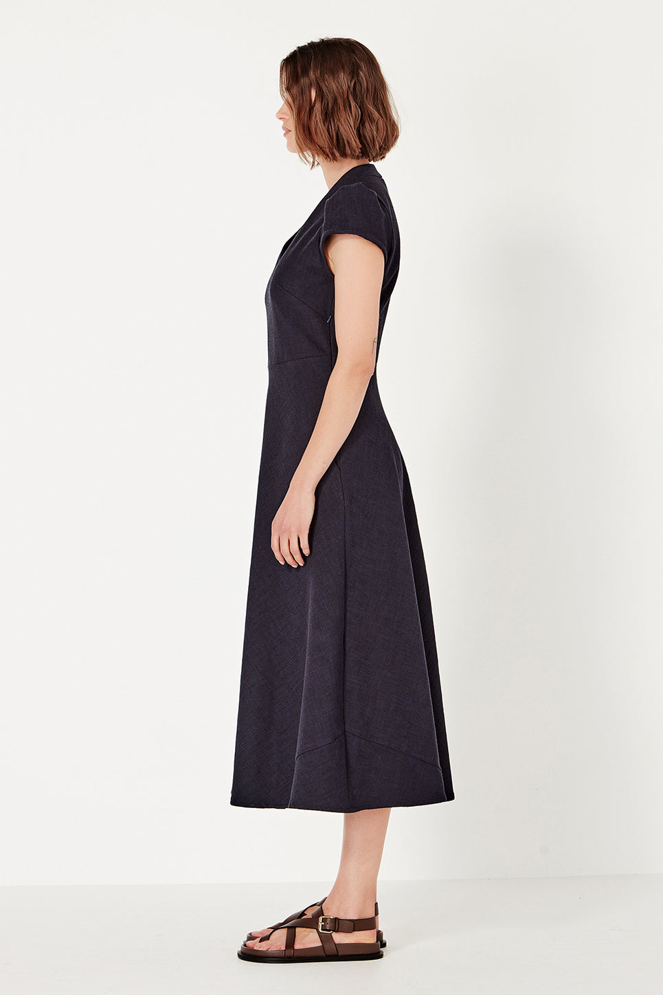Crosby Dress in Navy