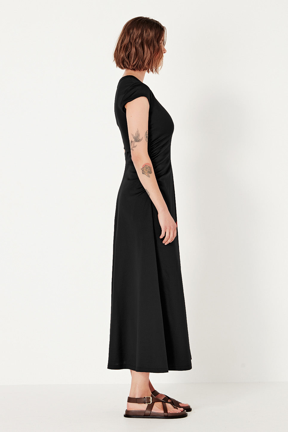 Arabella Dress in Brick