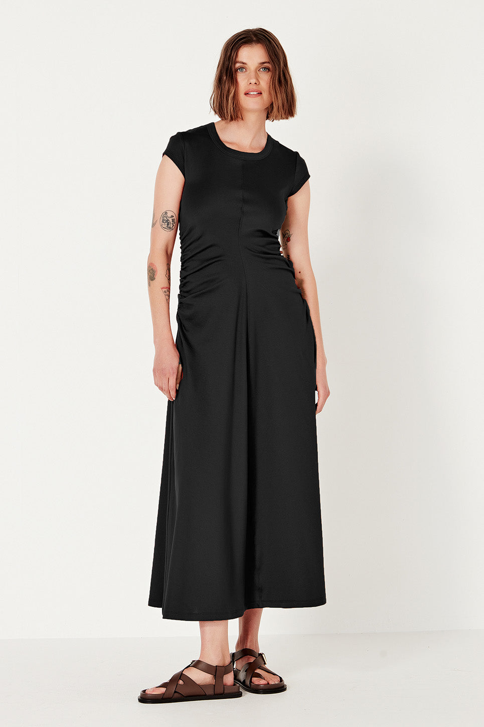 Arabella Dress in Brick