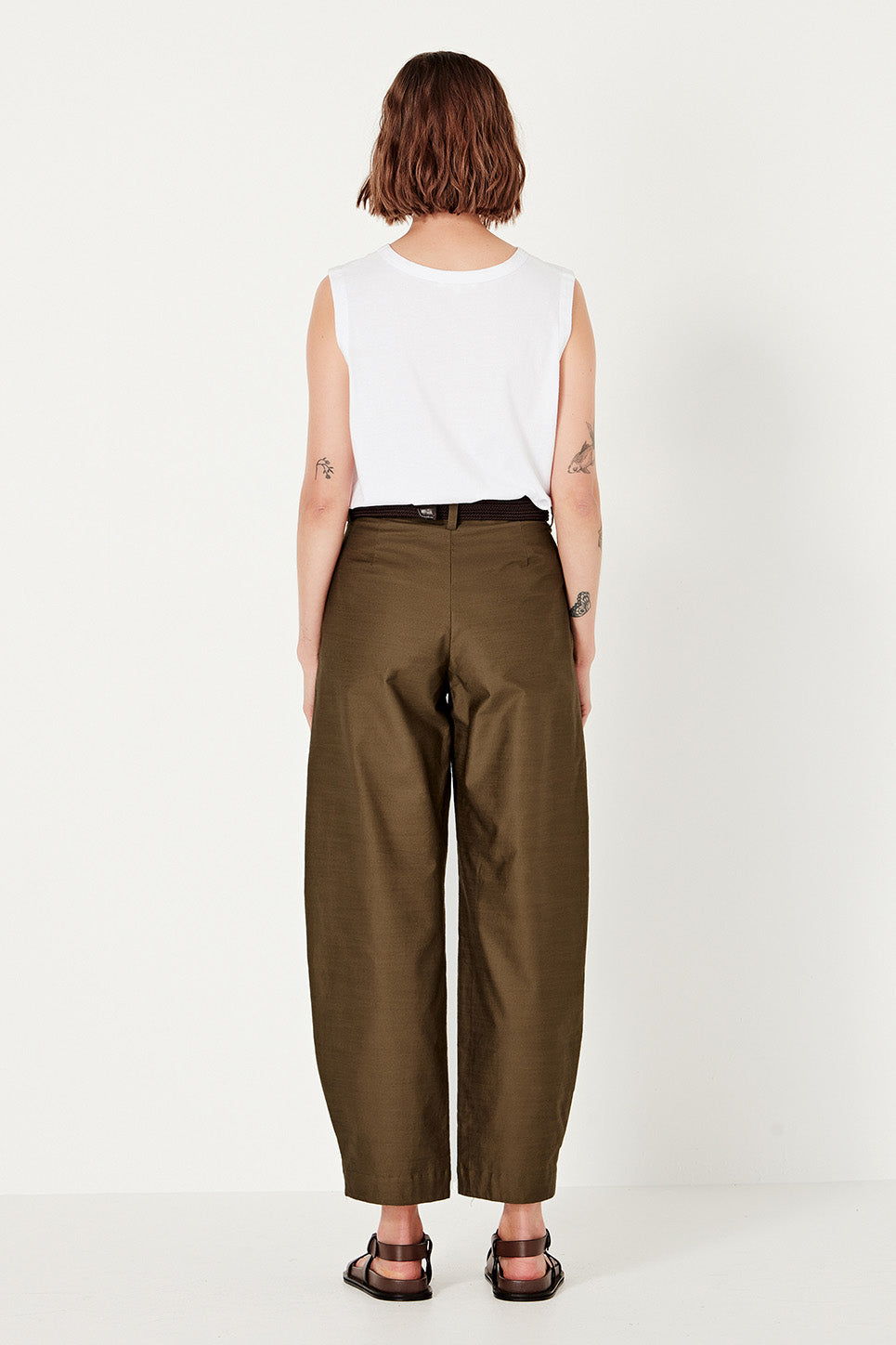 The Palermo Trouser in Hunter