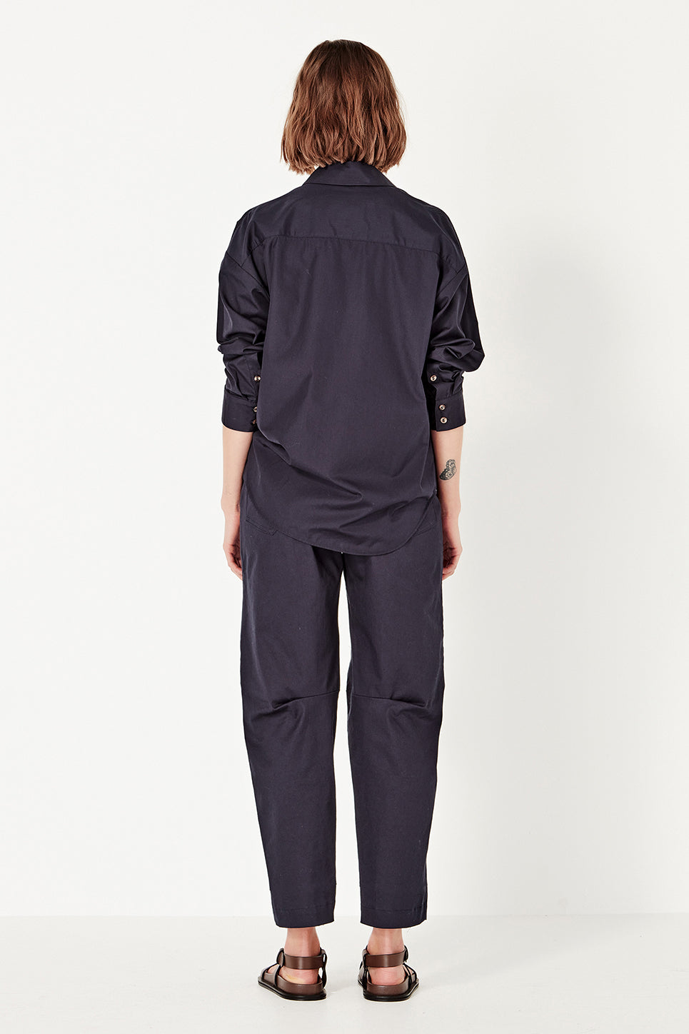 The Baildon Shirt in Navy