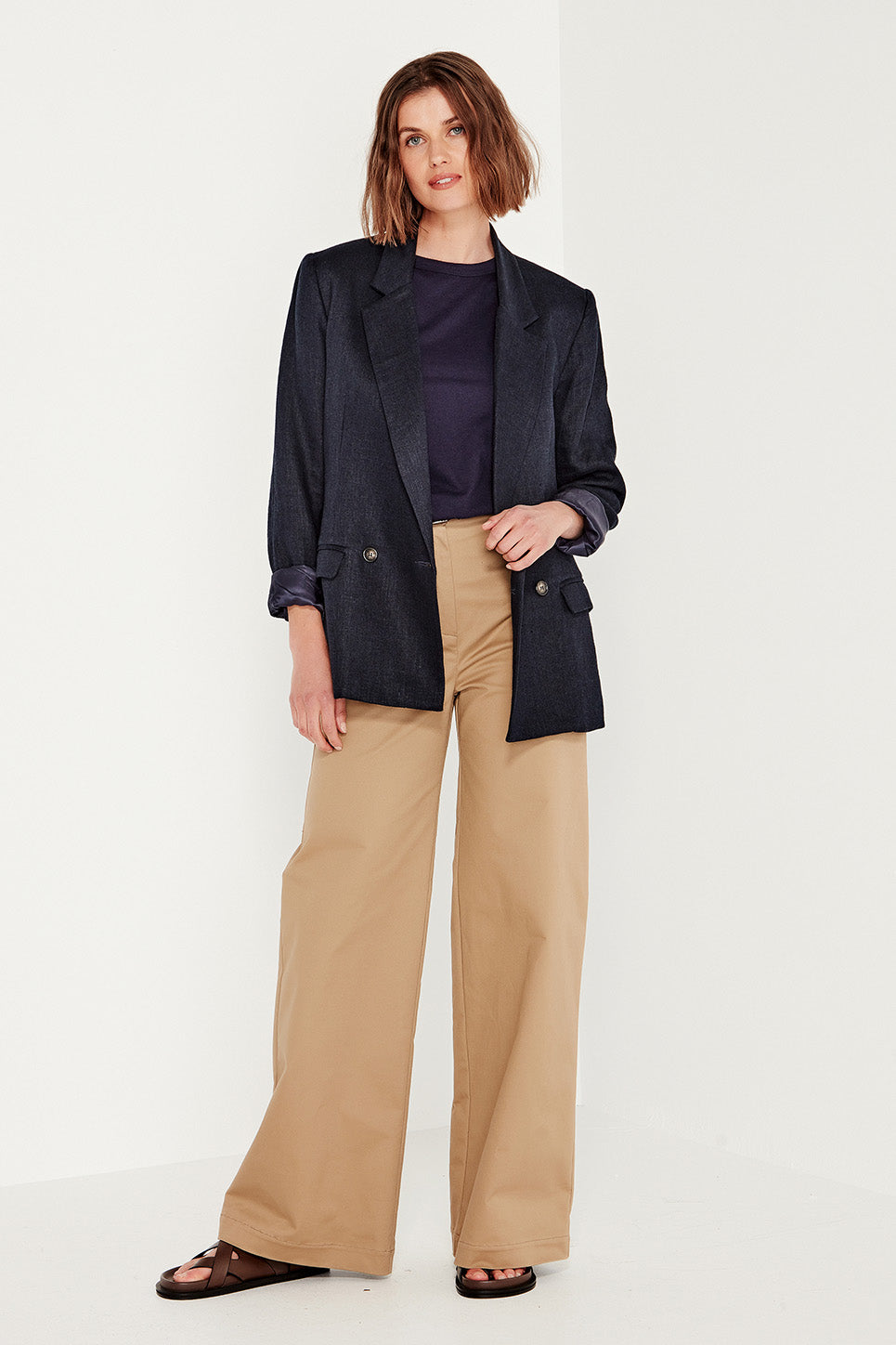 The Joplin Trouser in Tan