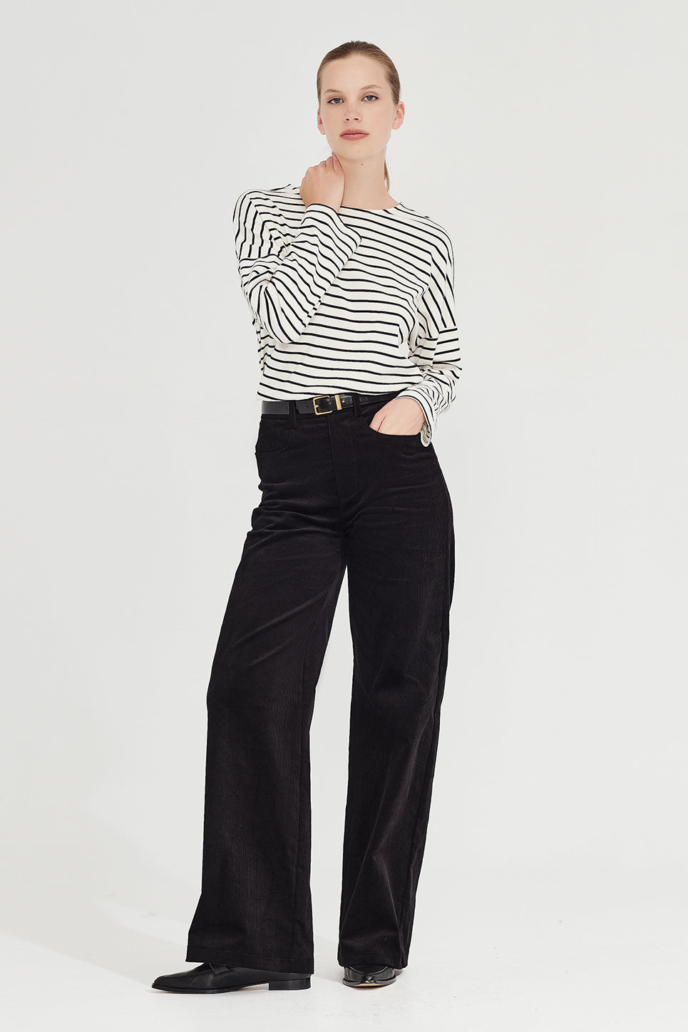 The Kate Trouser in Black