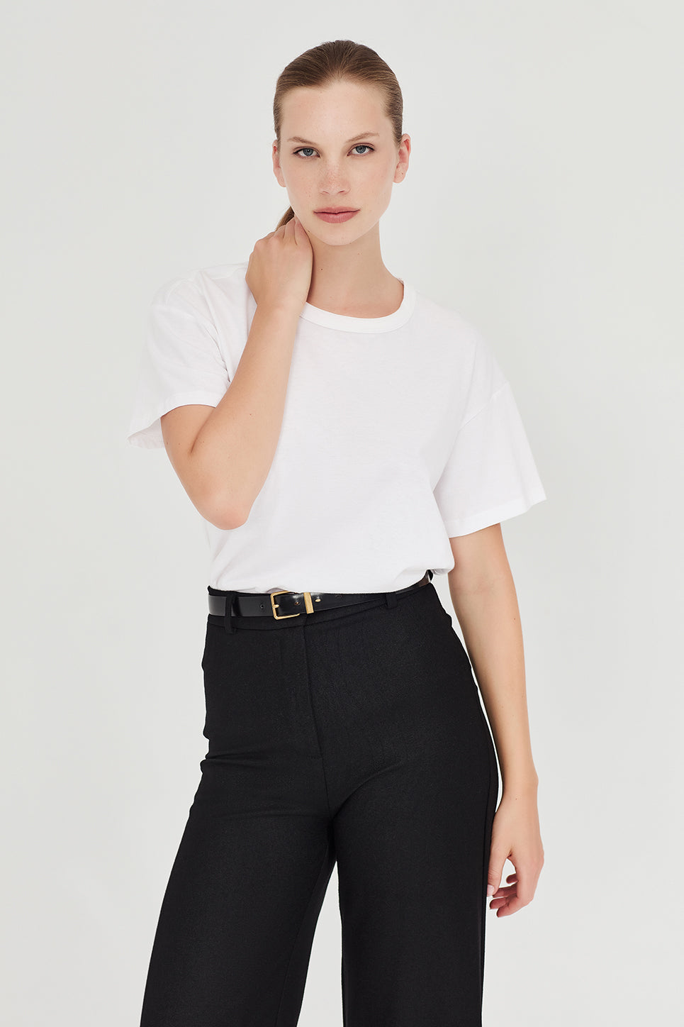 The Kingston Tee in White