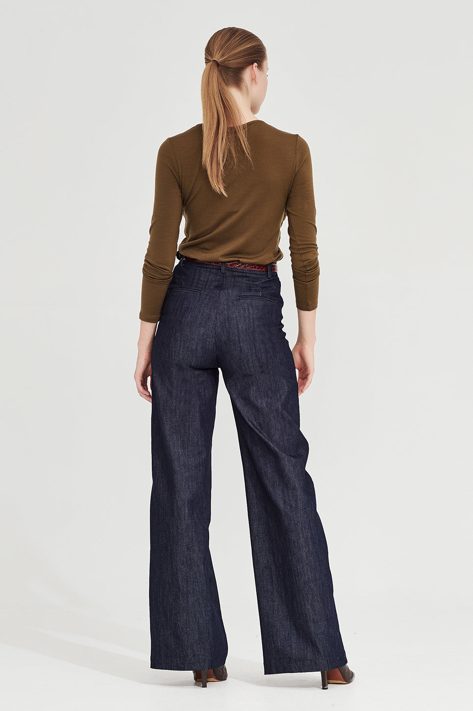 The Kafka Top in Olive