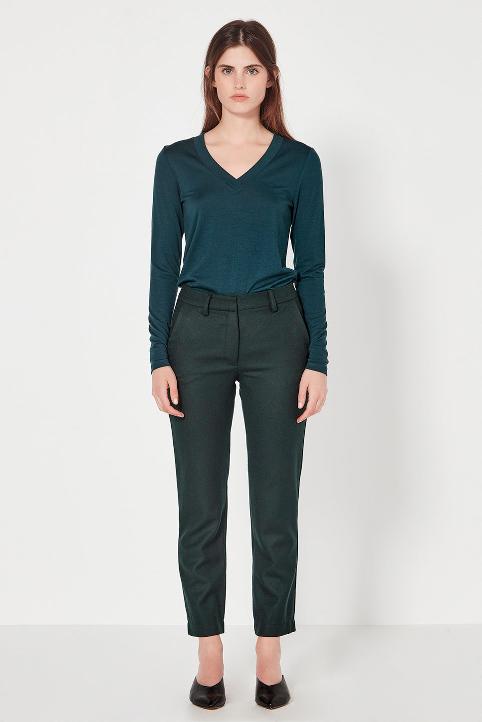 The Marlon Trouser in Emerald