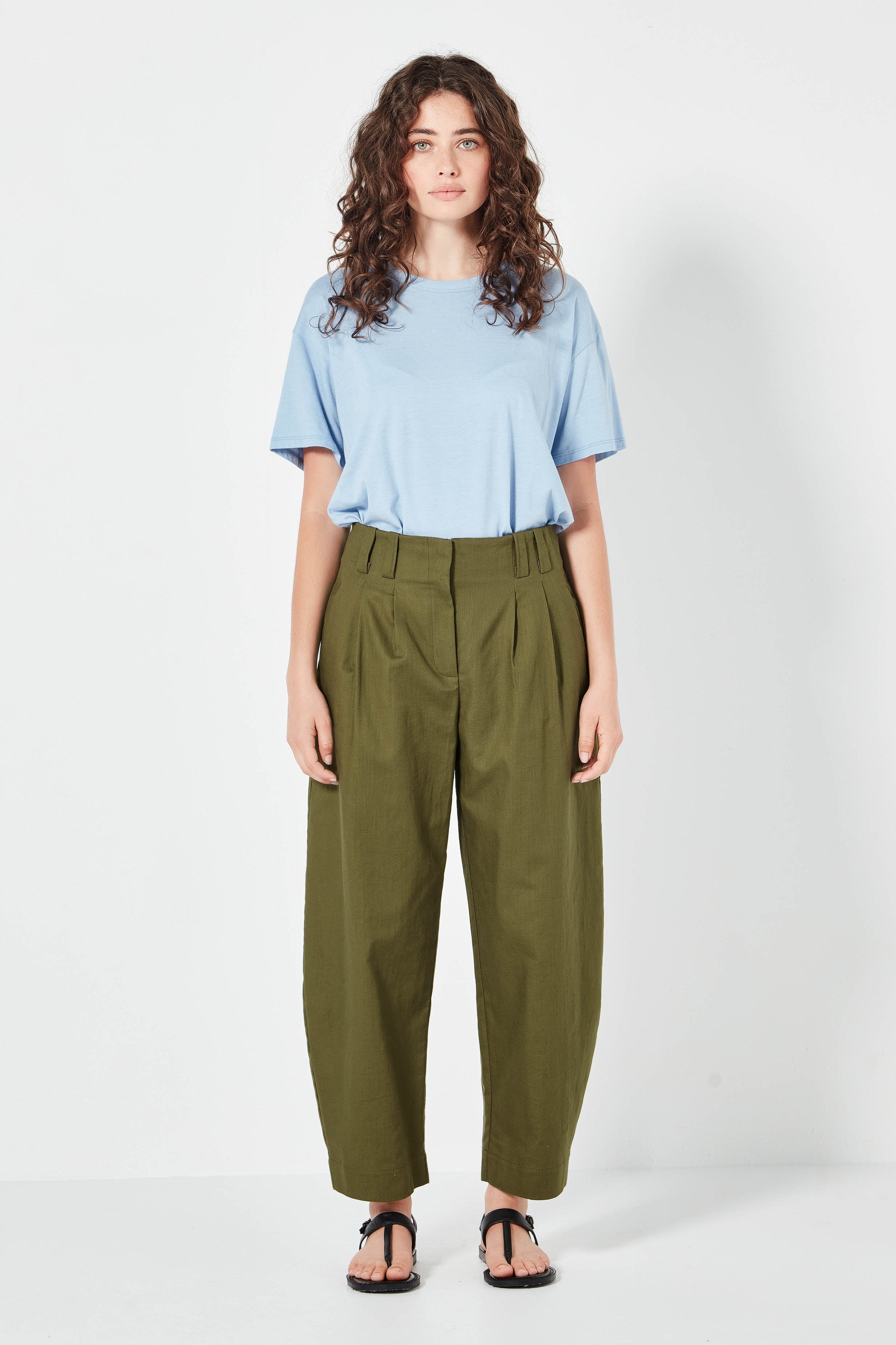 The Palermo Trouser in Forest