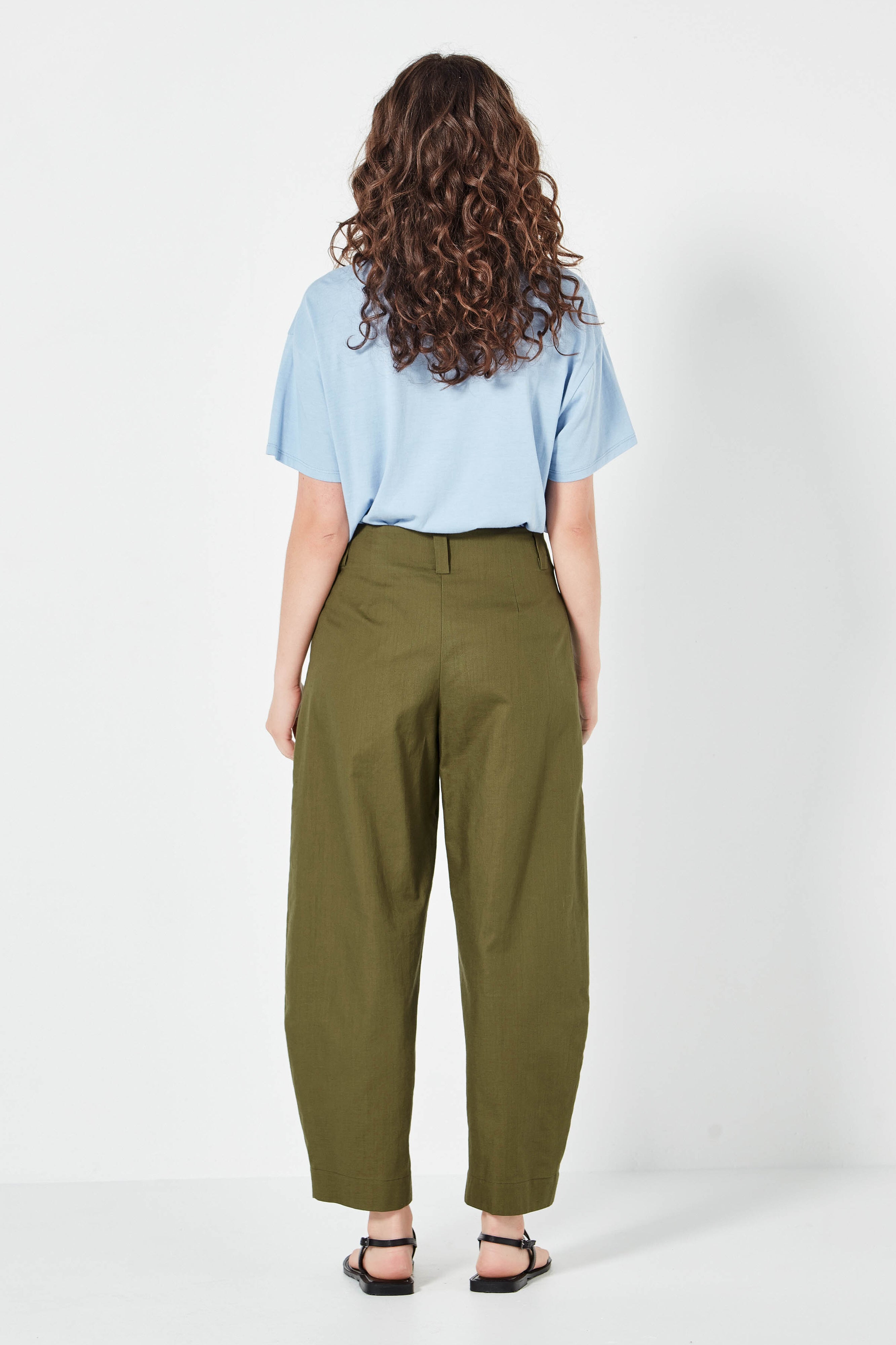 The Palermo Trouser in Forest