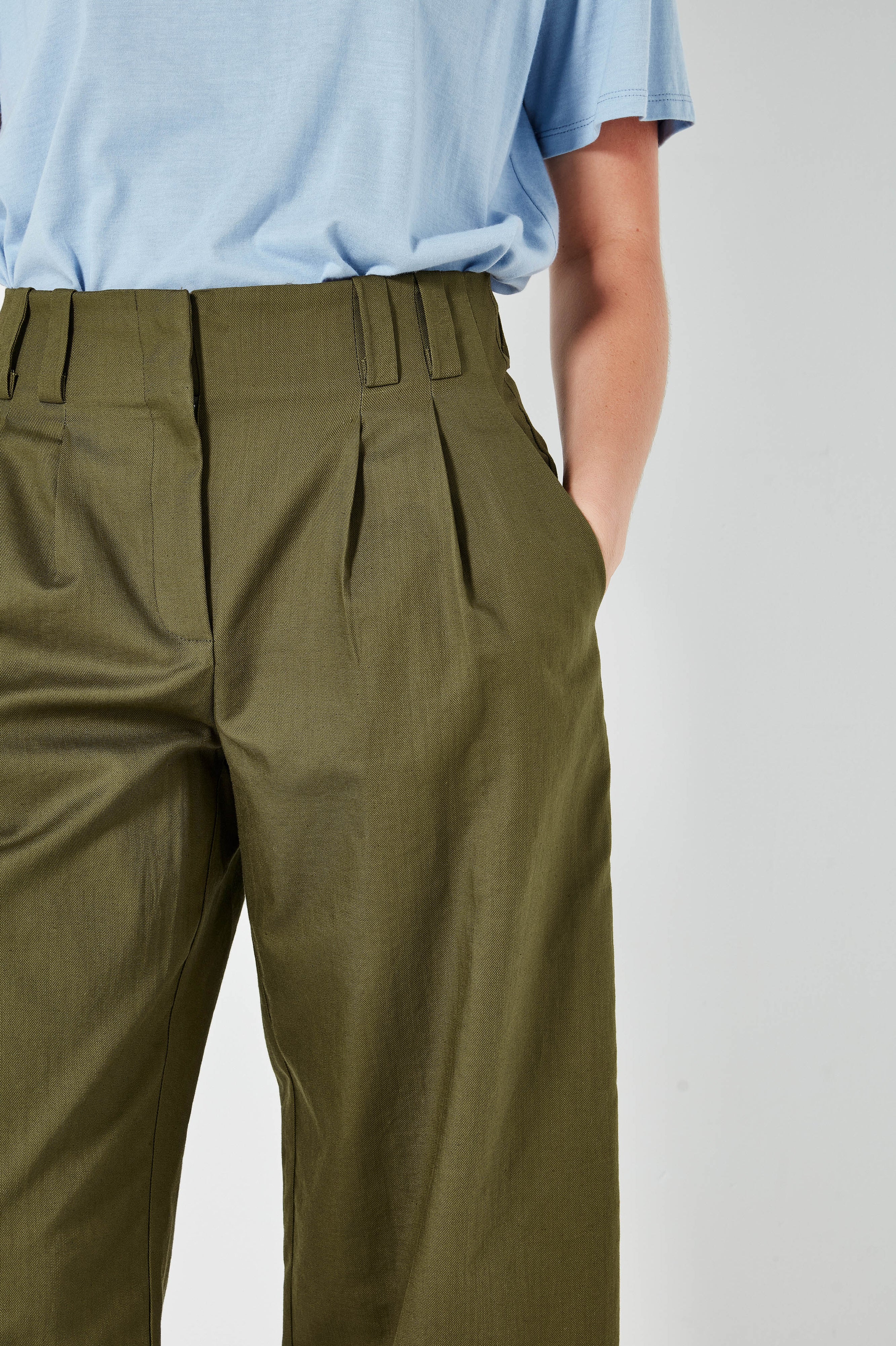 The Palermo Trouser in Forest