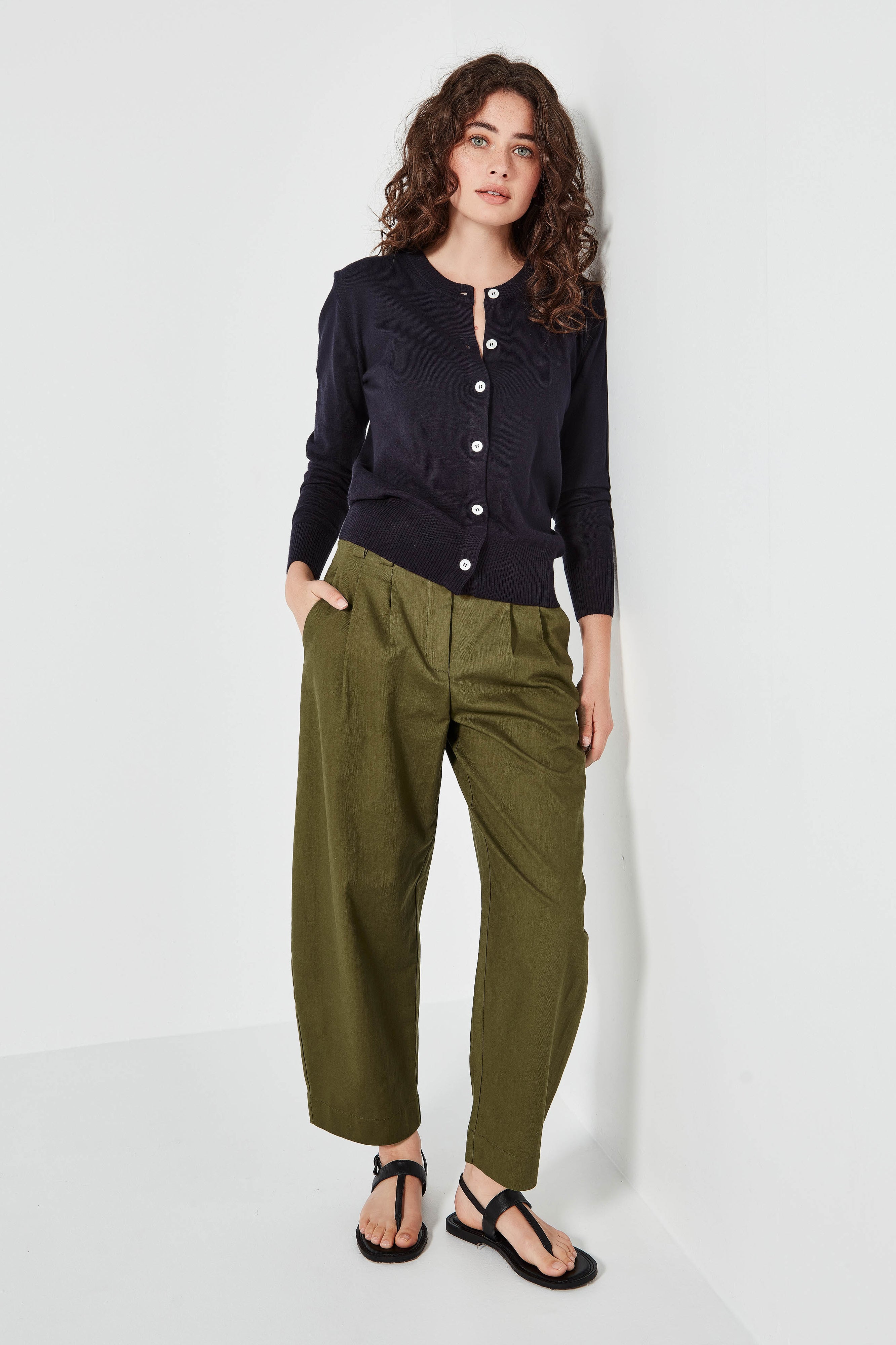 The Palermo Trouser in Forest