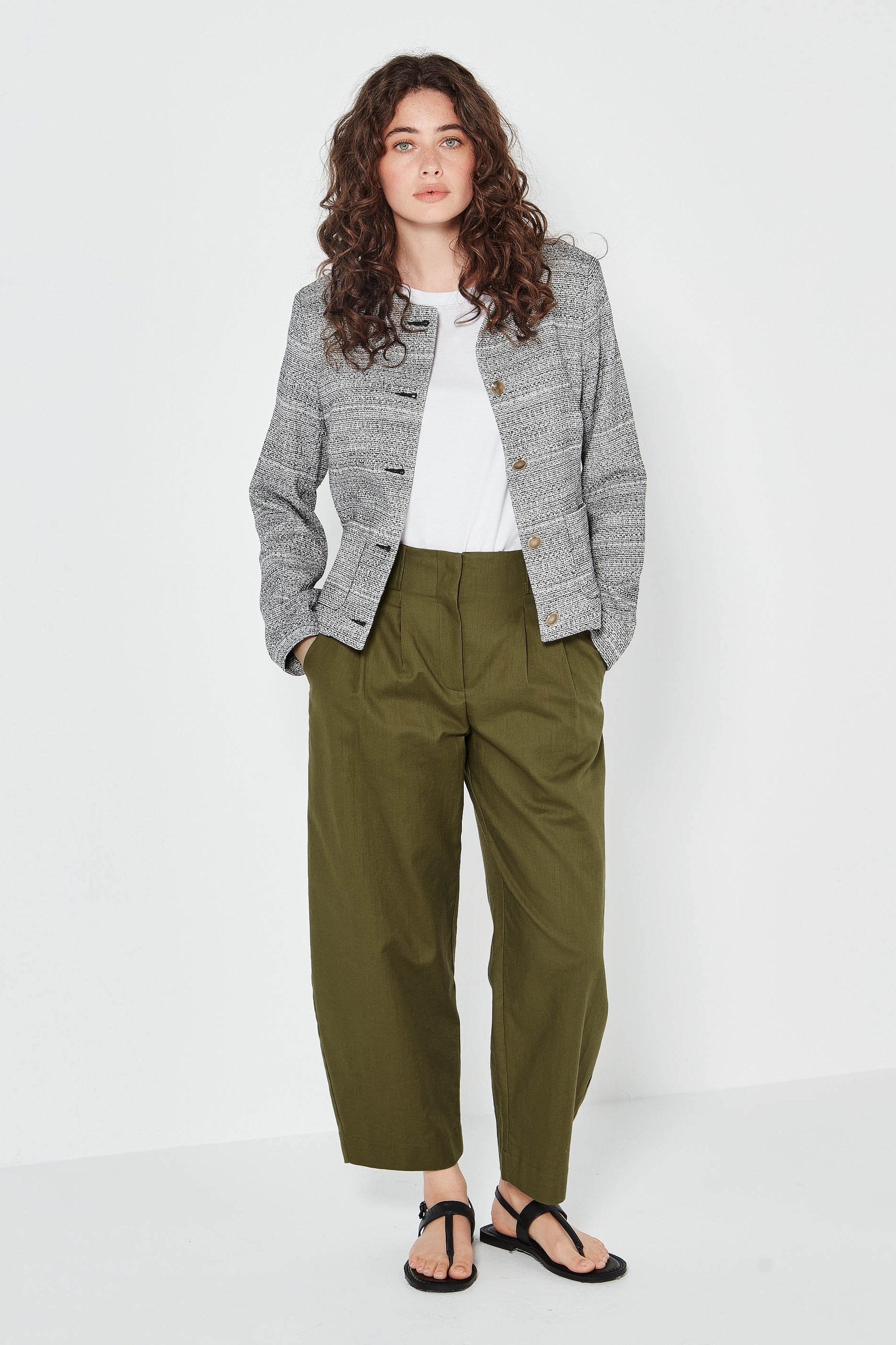 The Palermo Trouser in Forest