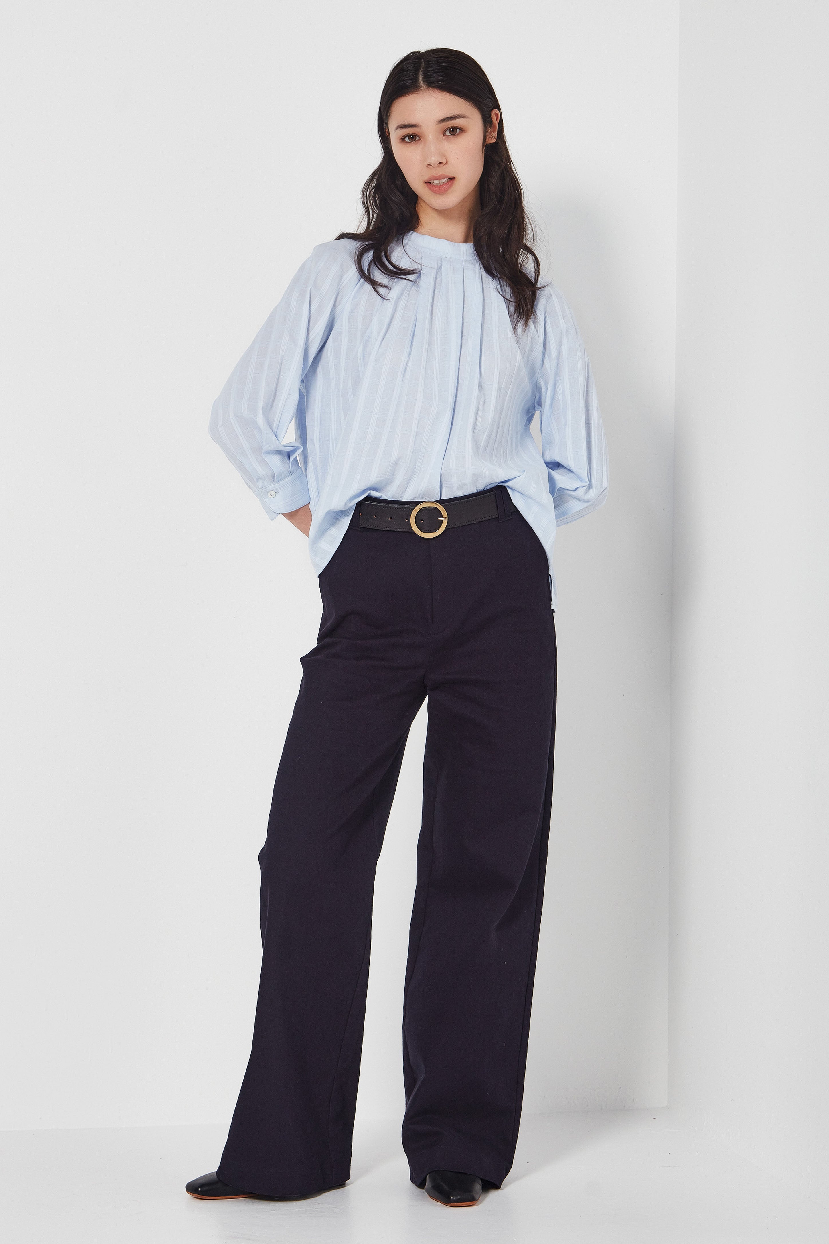 The Cardiff Trouser in French Navy