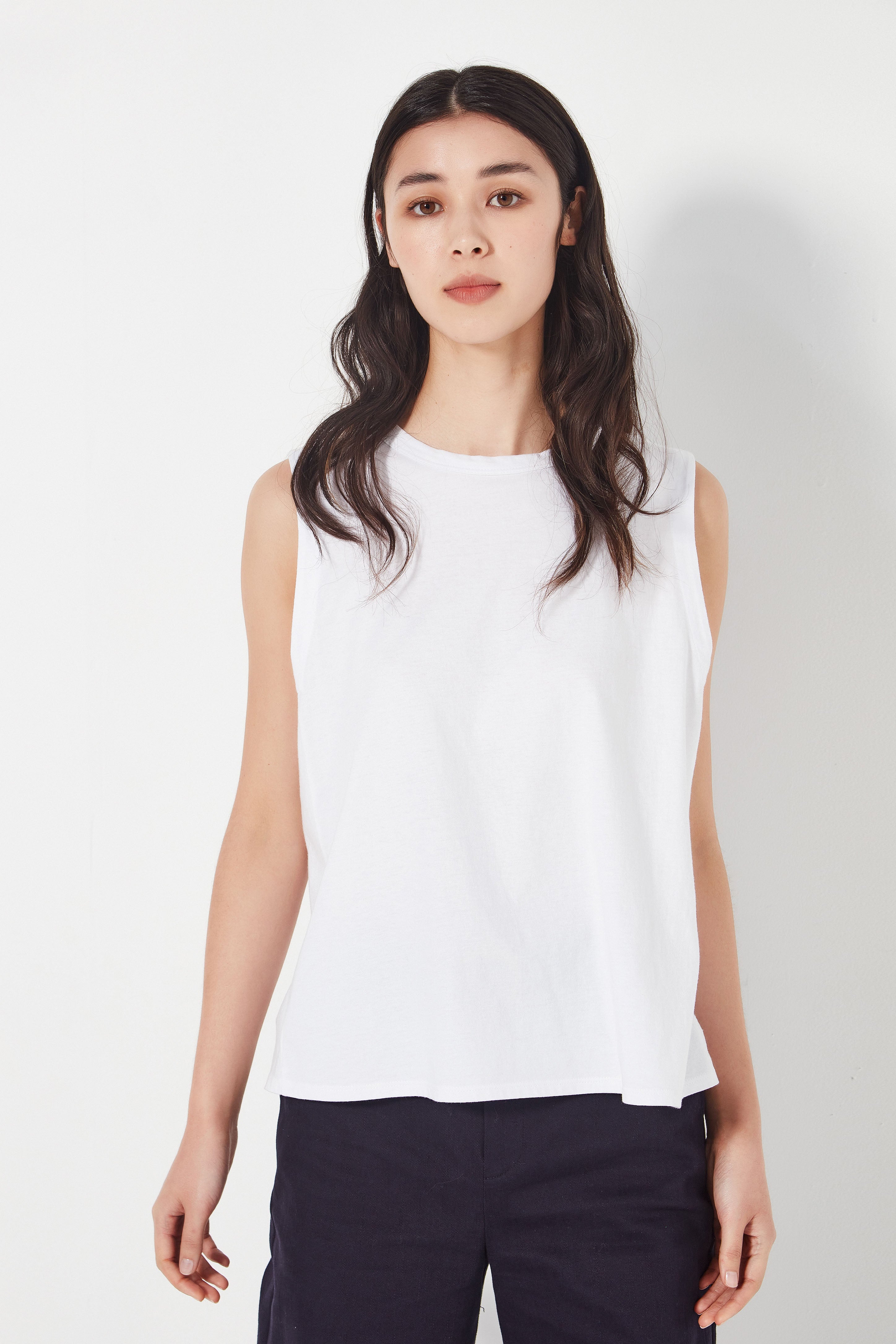 The Como Tank in White