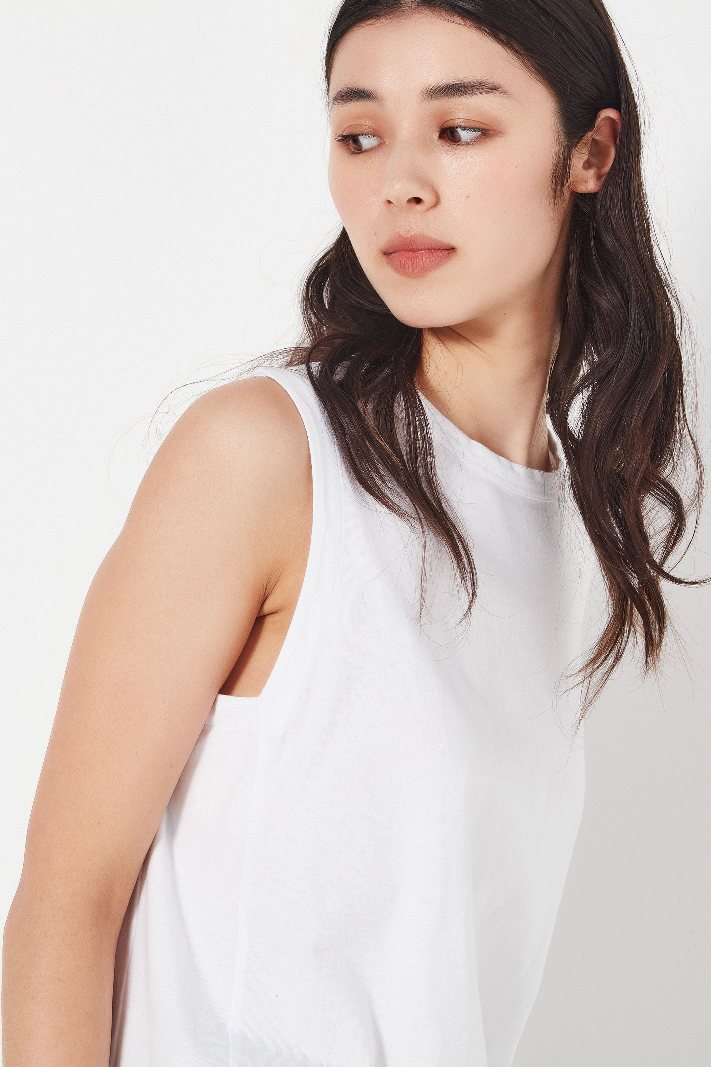 The Como Tank in White