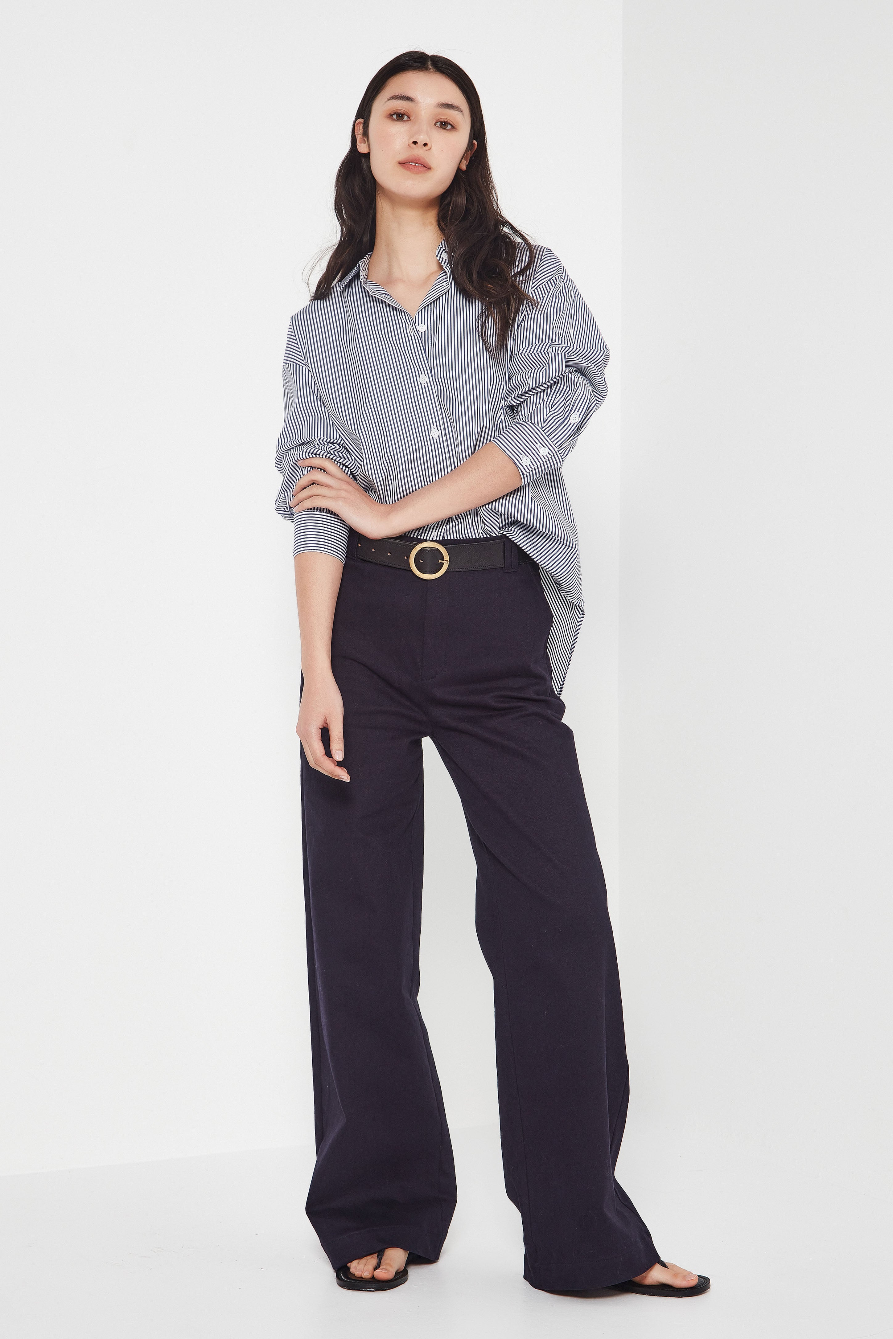 The Cardiff Trouser in French Navy