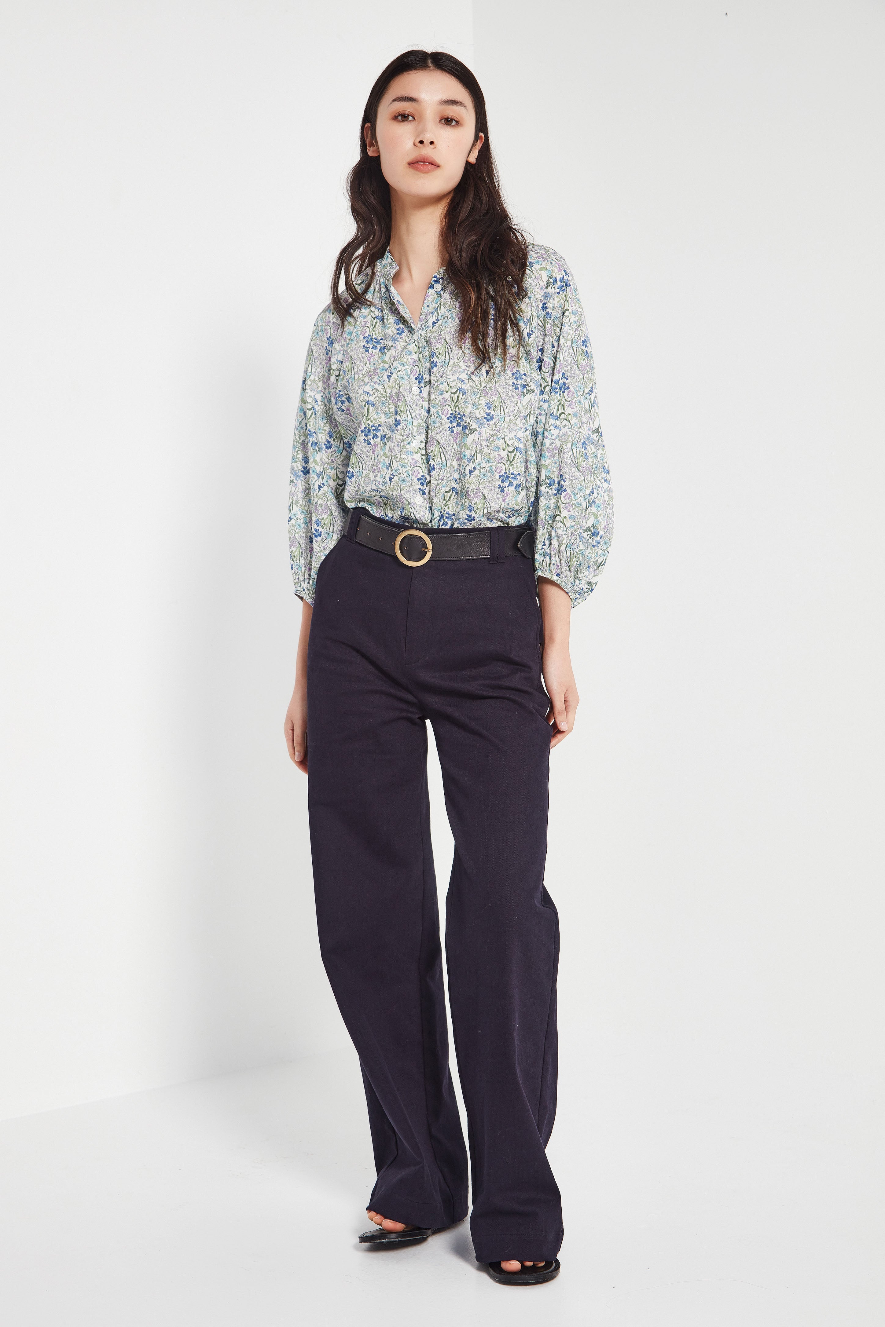 The Cardiff Trouser in French Navy