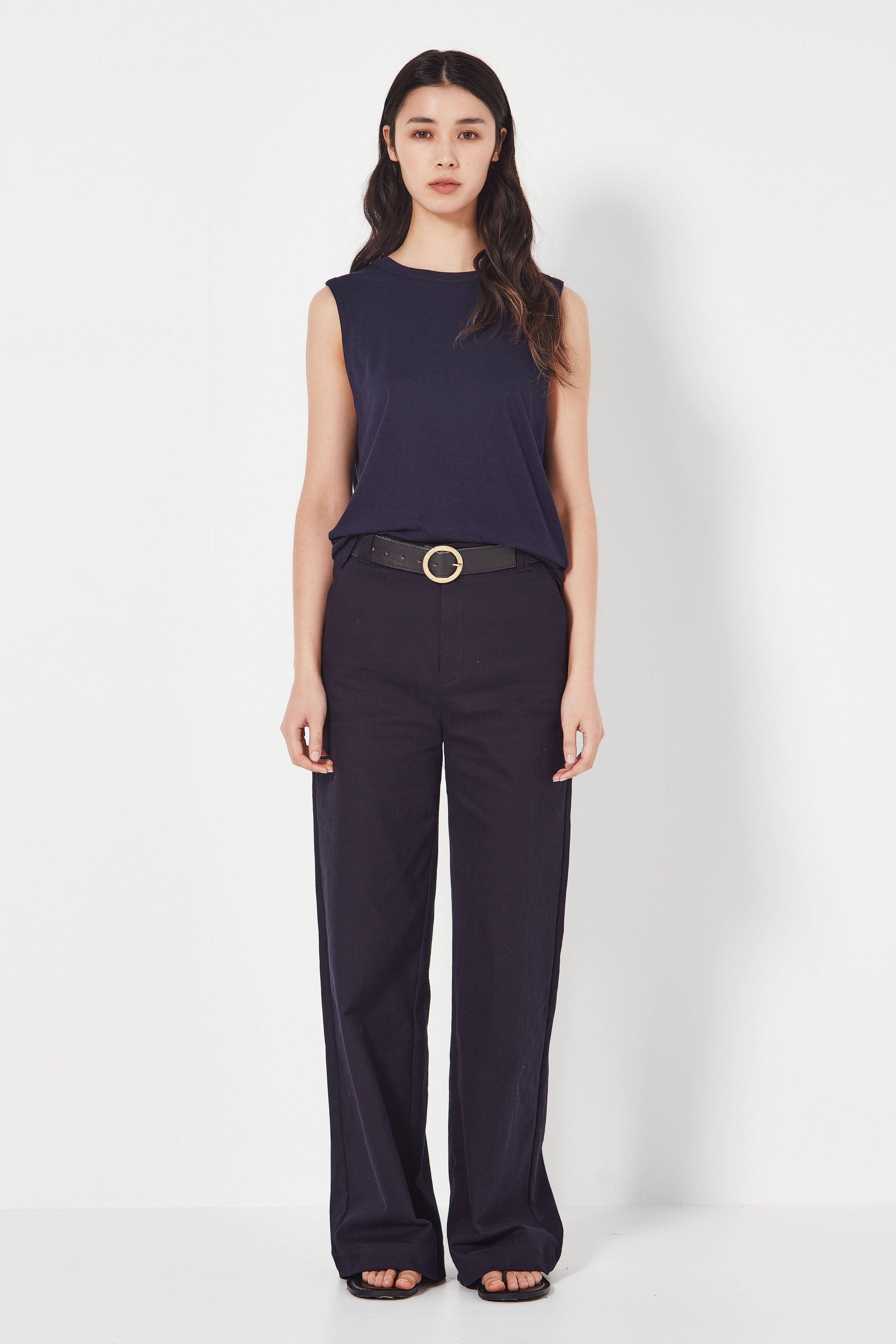 The Cardiff Trouser in French Navy