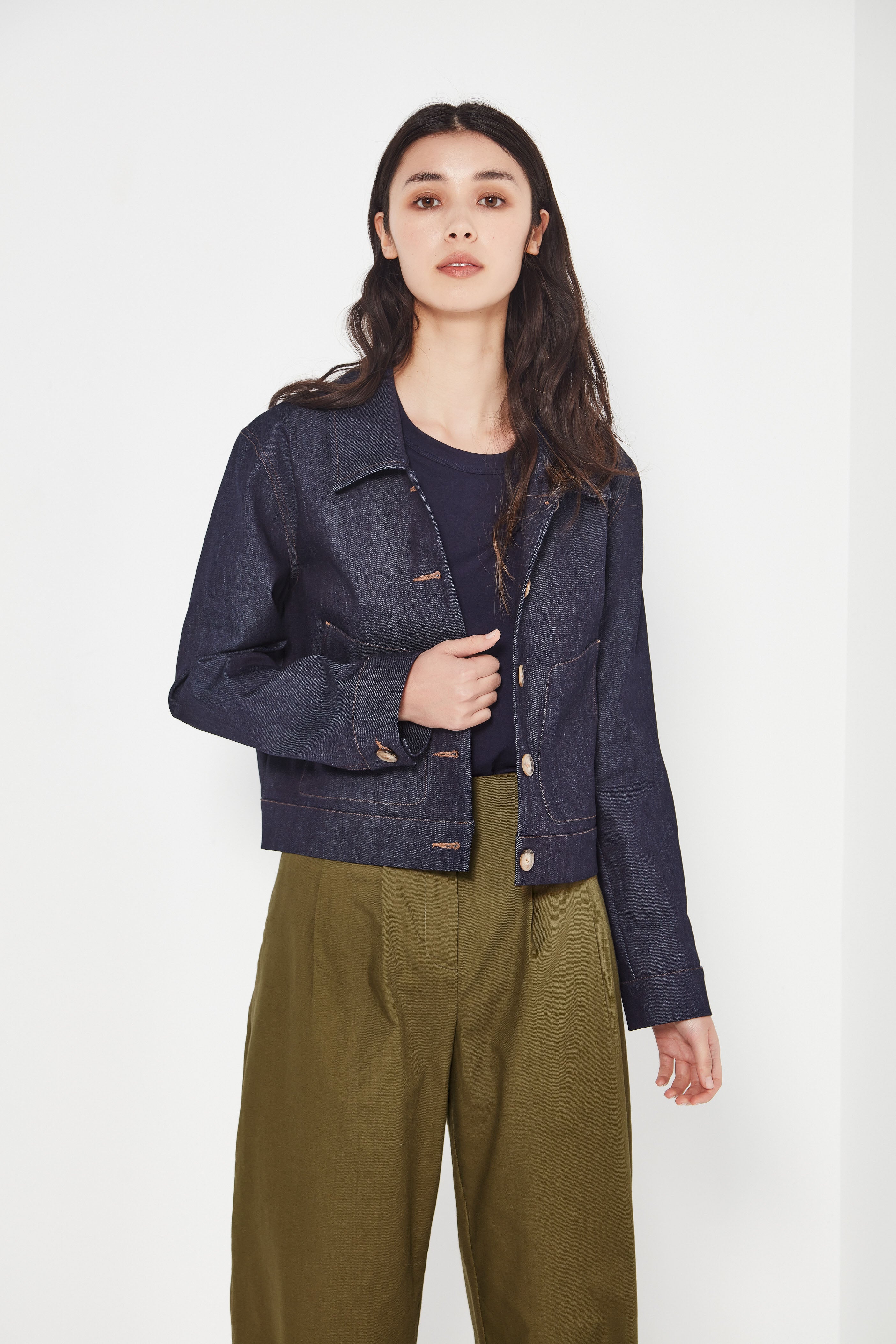 The Livingston Jacket in Indigo Denim