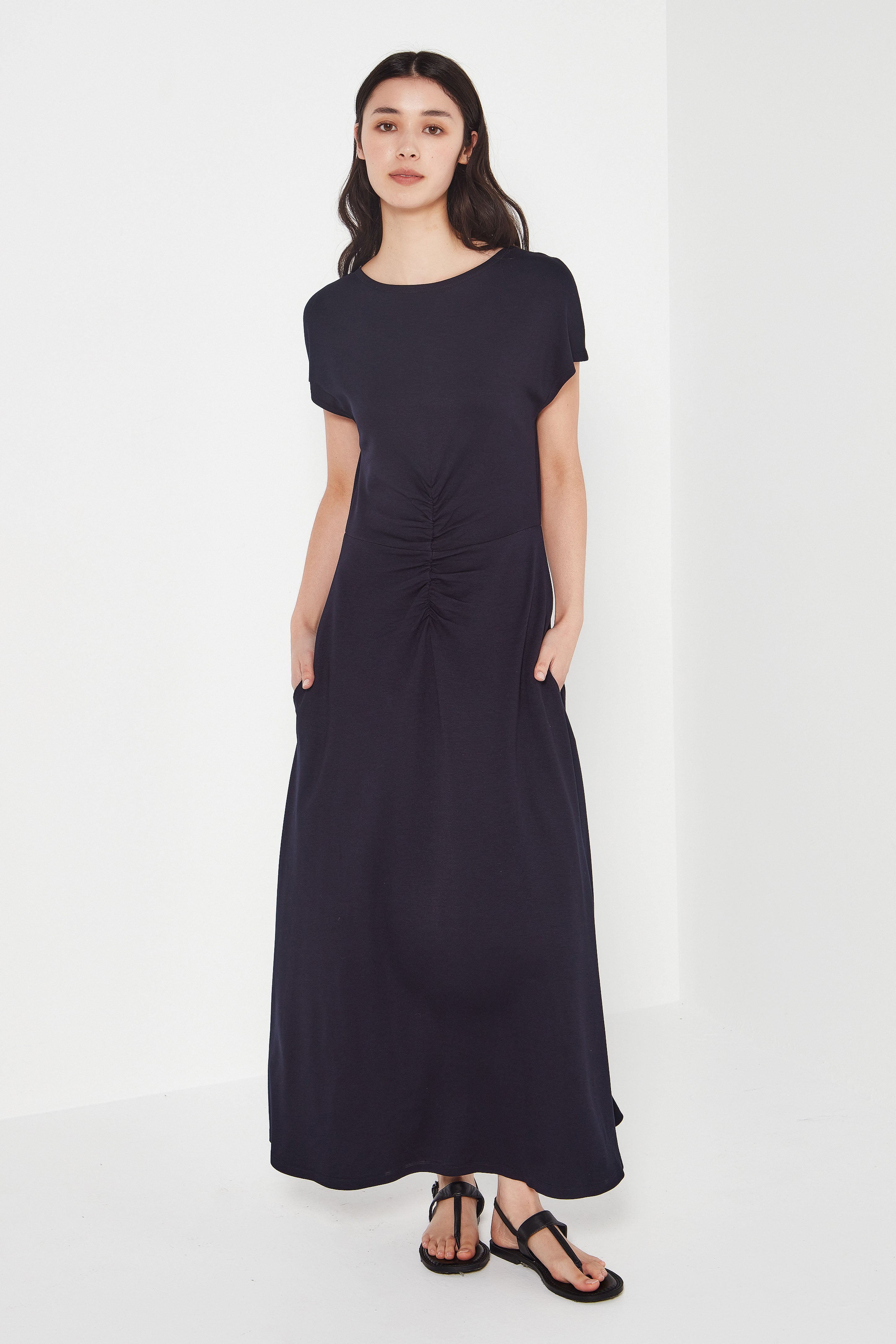 The Capri Dress in French Navy