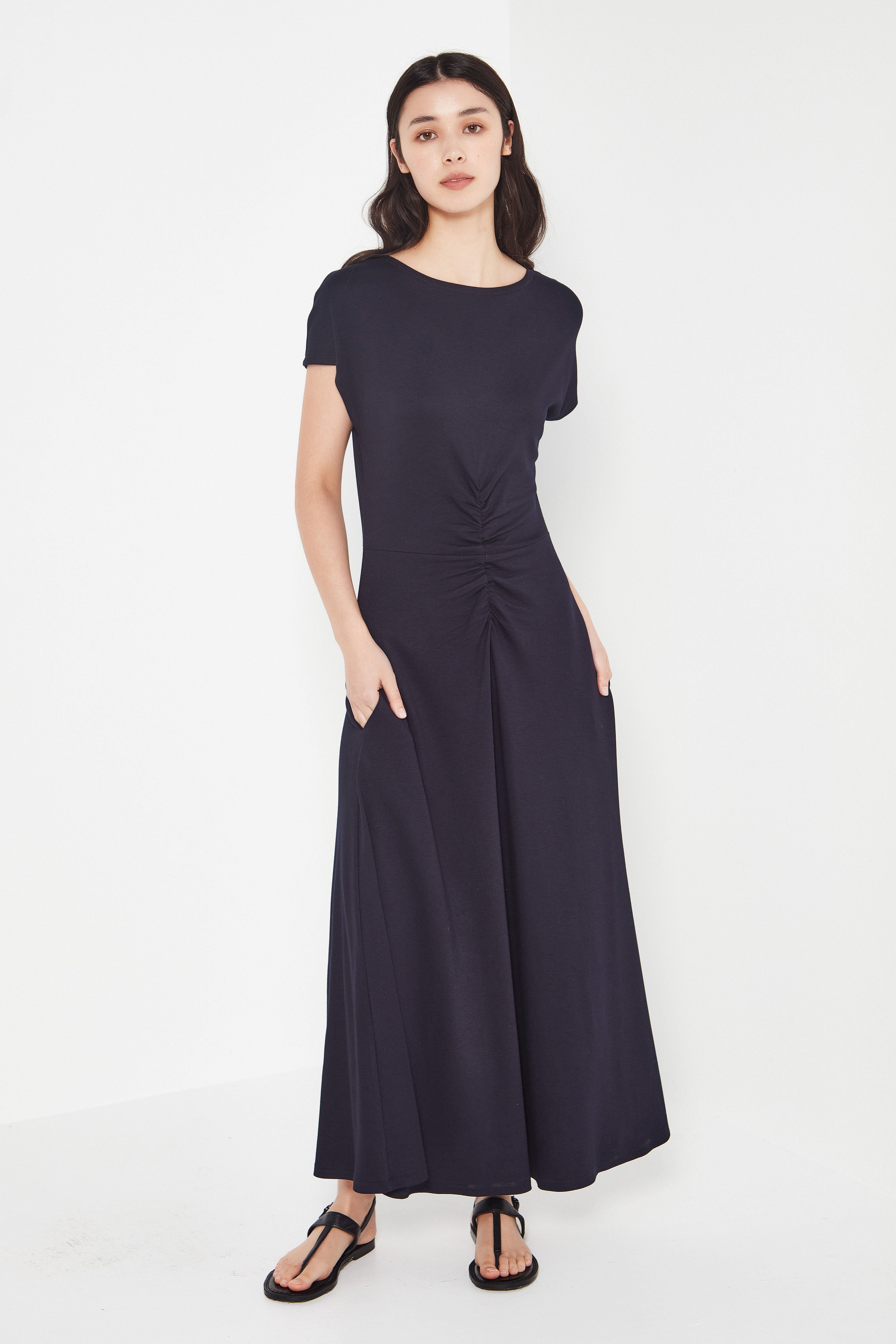 The Capri Dress in French Navy