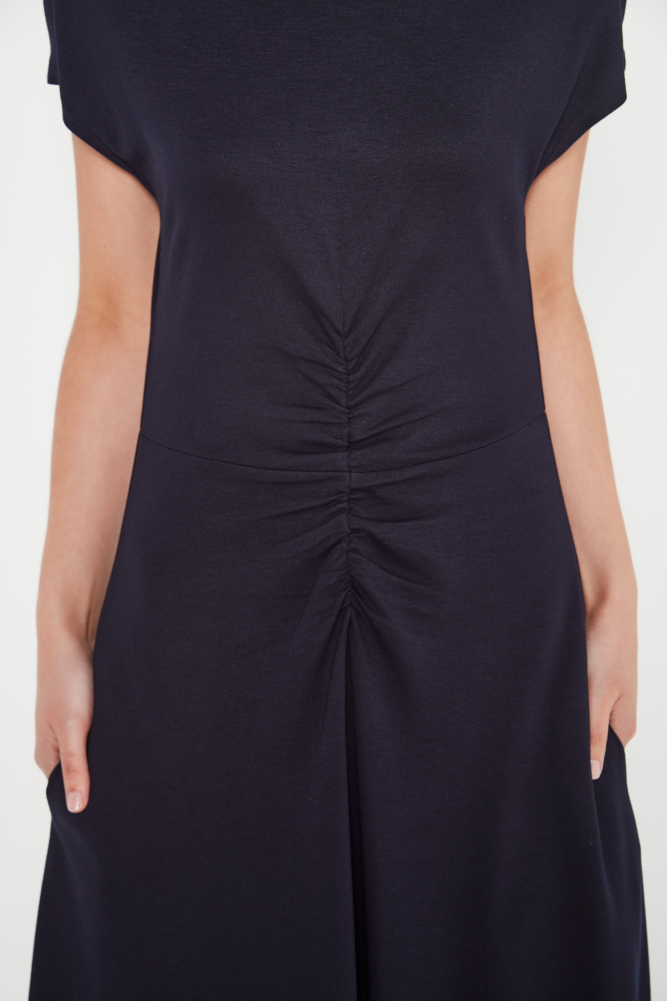 The Capri Dress in French Navy