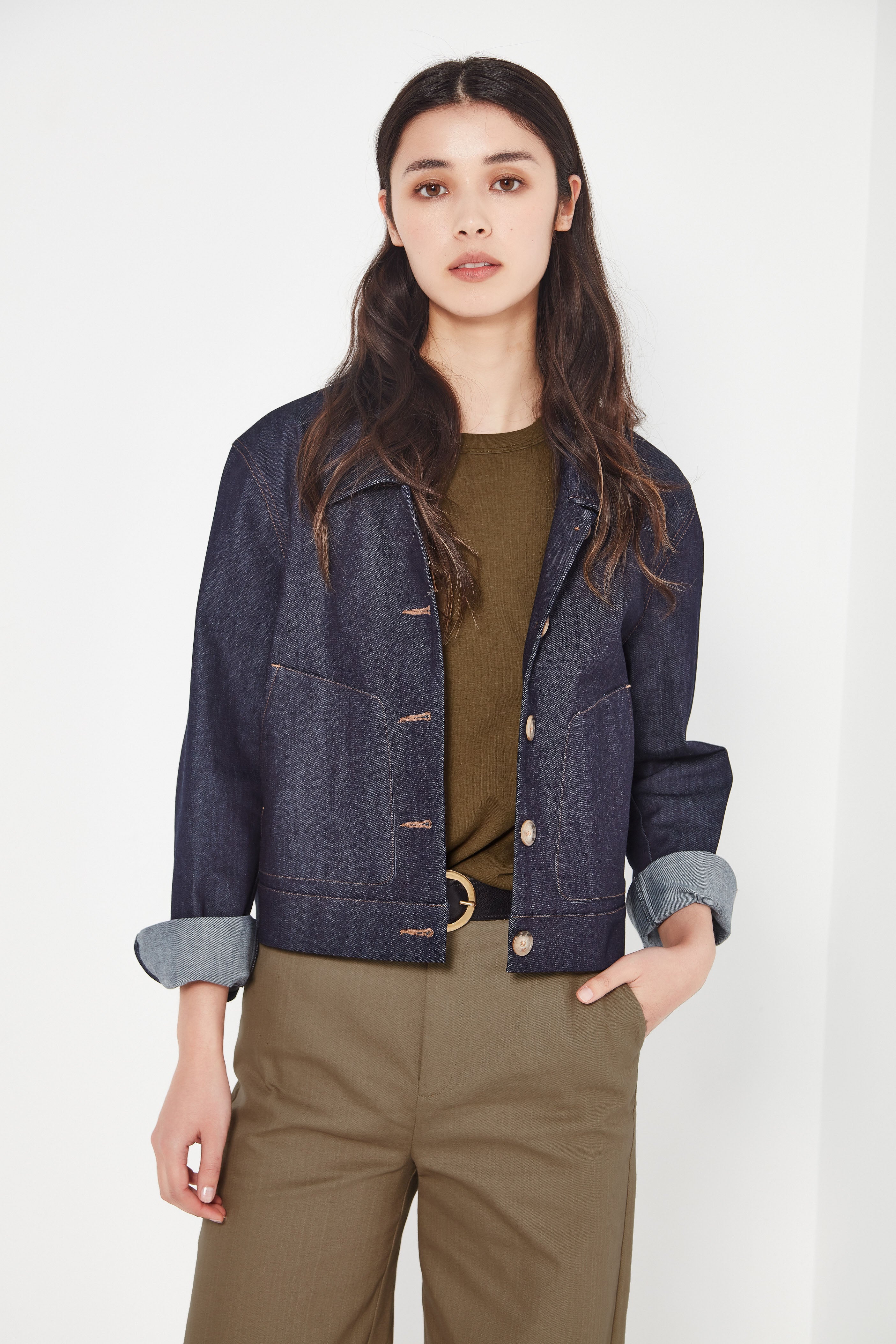 The Livingston Jacket in Indigo Denim