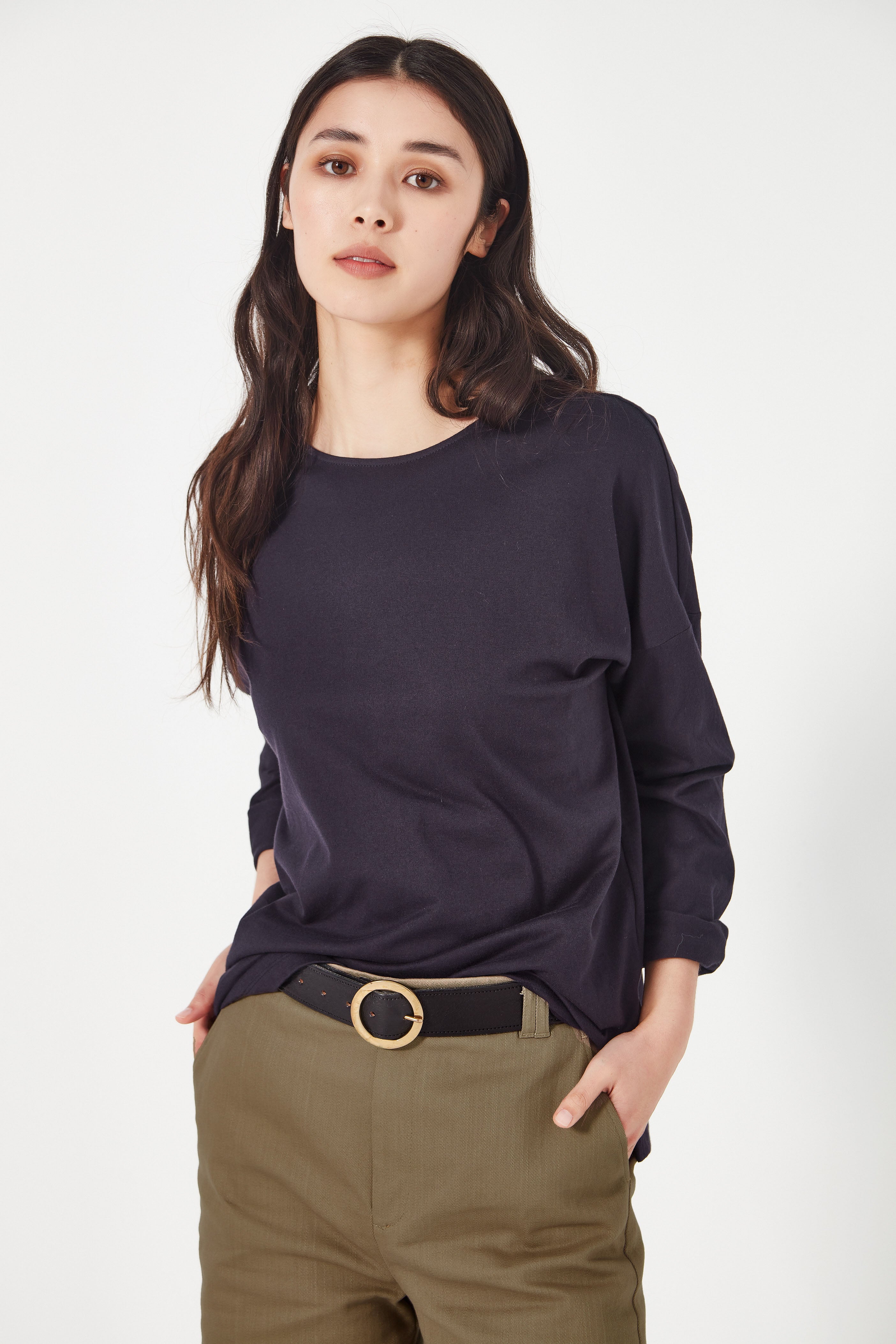 The Olsen Tee in French Navy