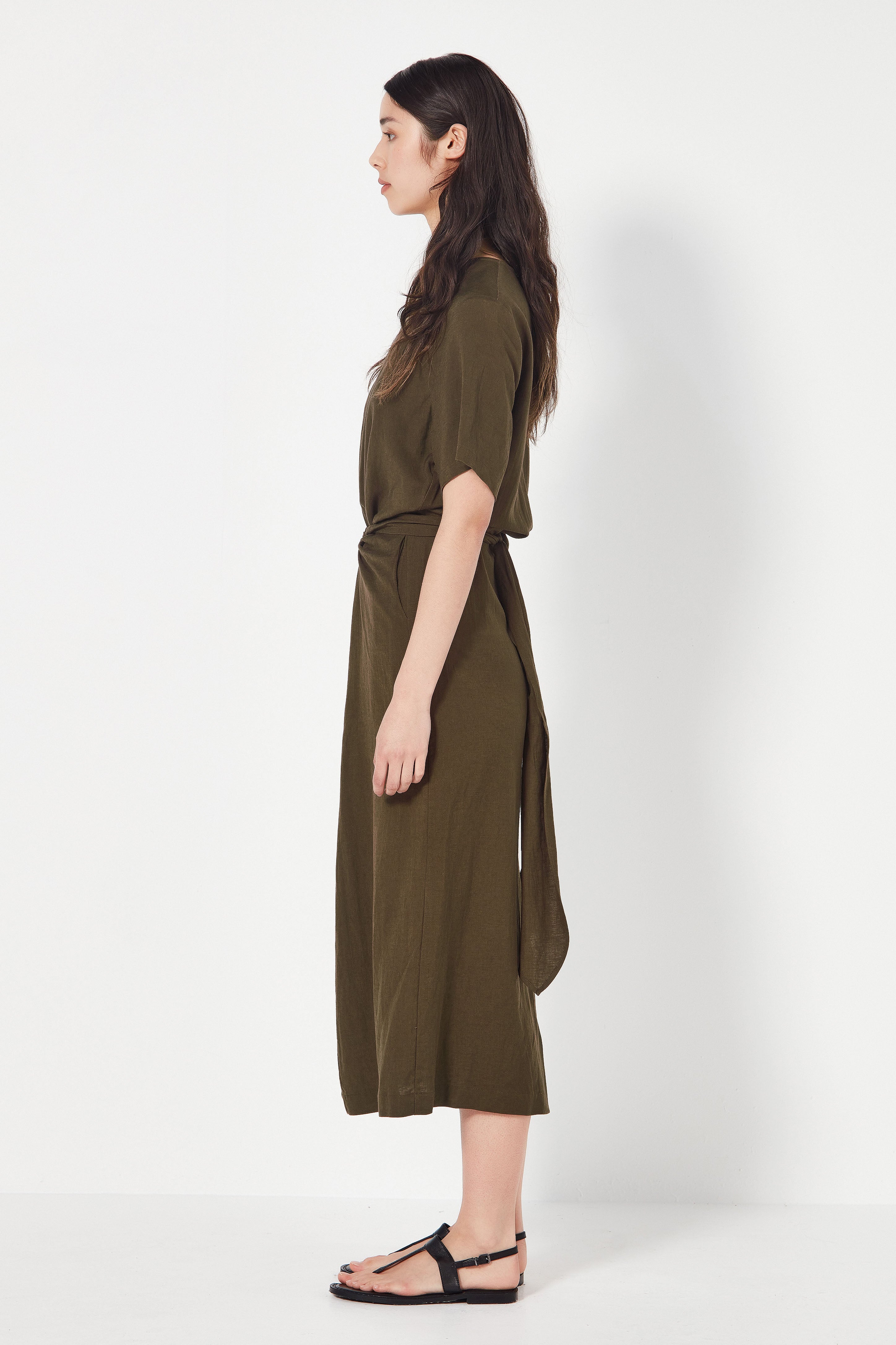 The Sicily Dress in Forest