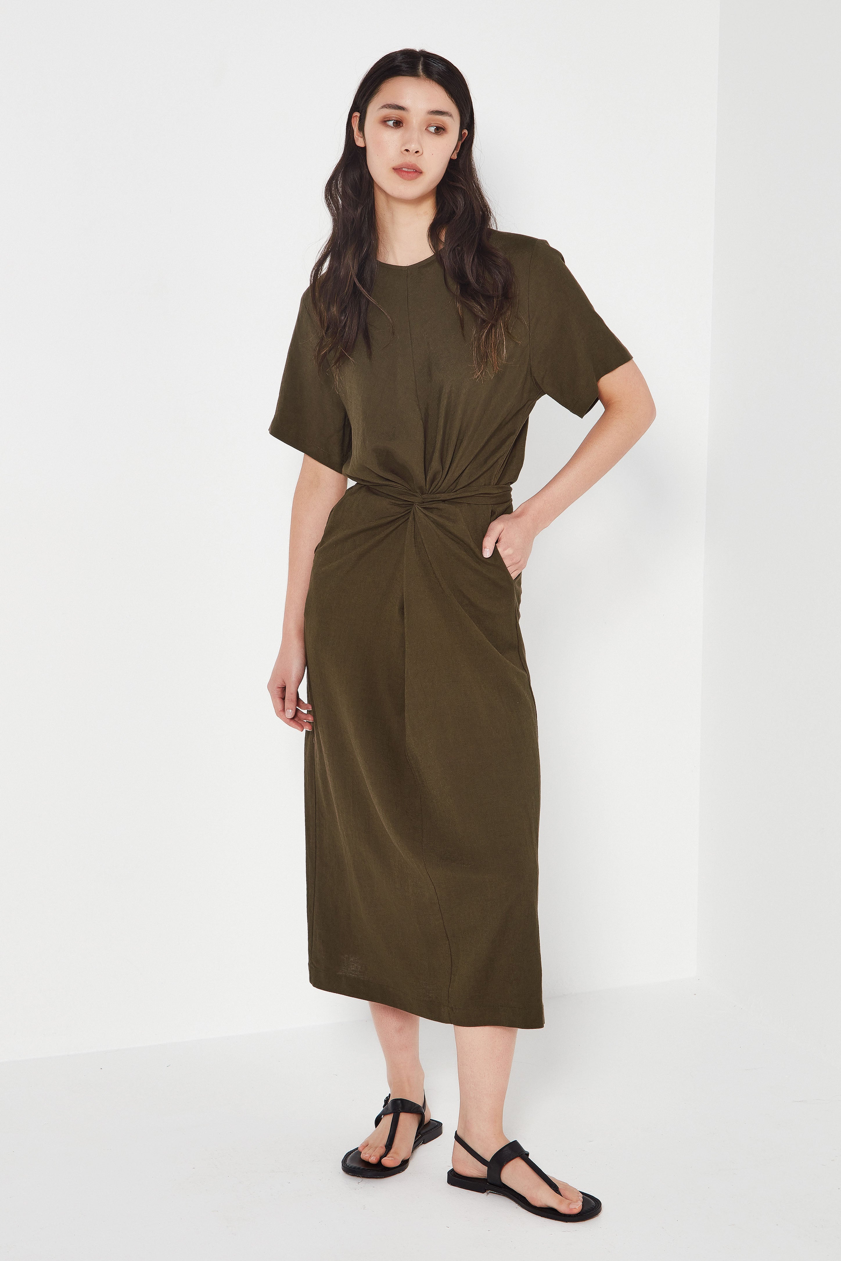 The Sicily Dress in Forest