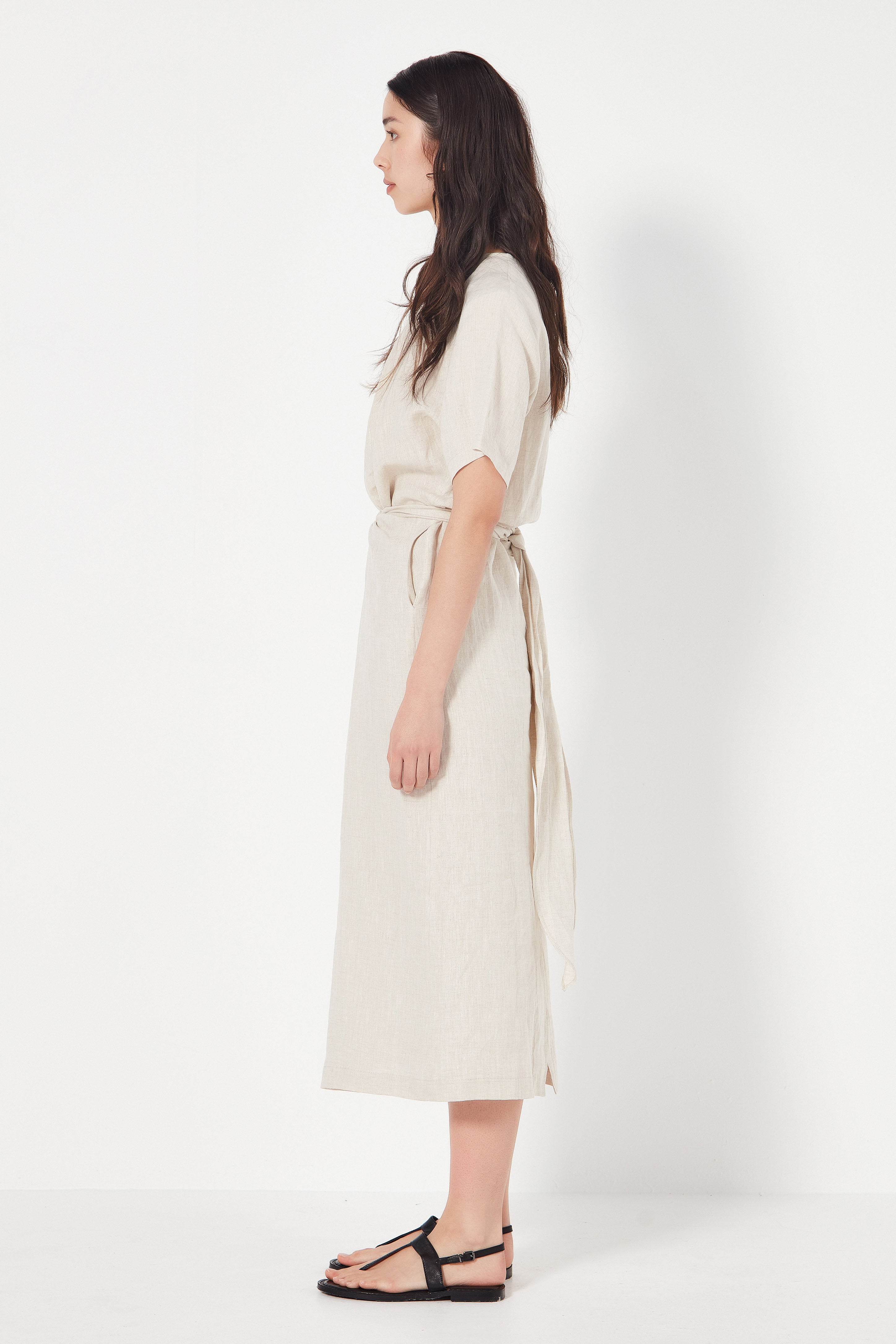 The Sicily Dress in Natural