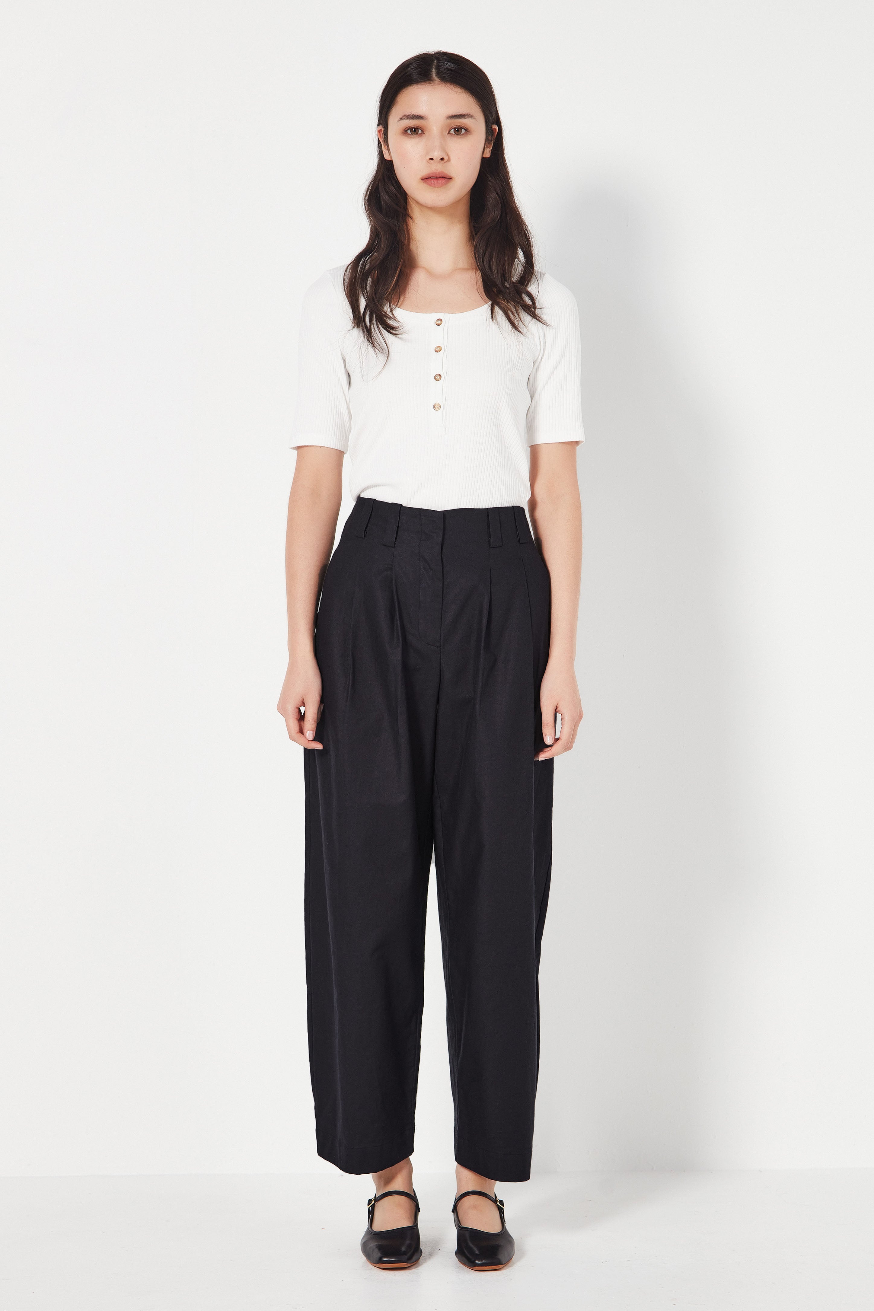 The Palermo Trouser in Black