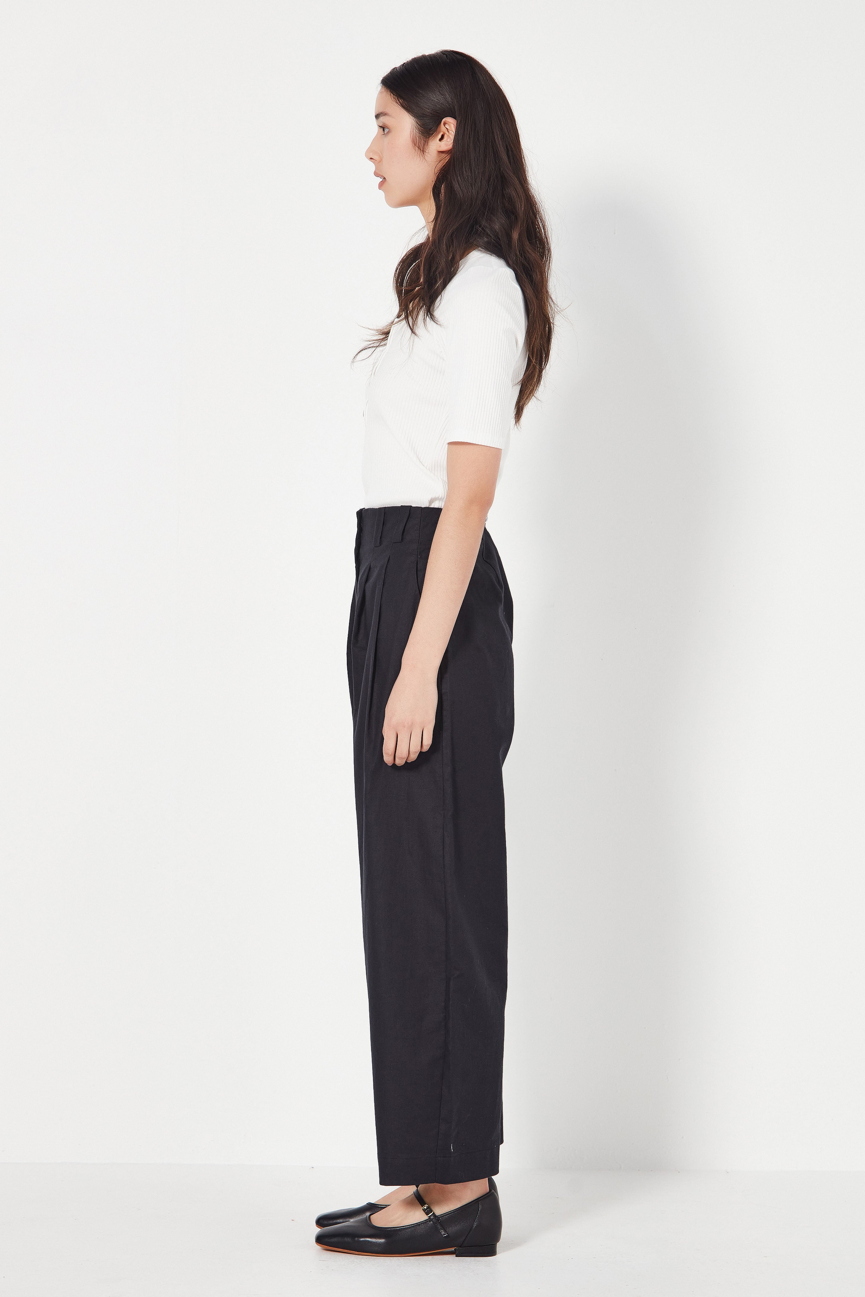 The Palermo Trouser in Black