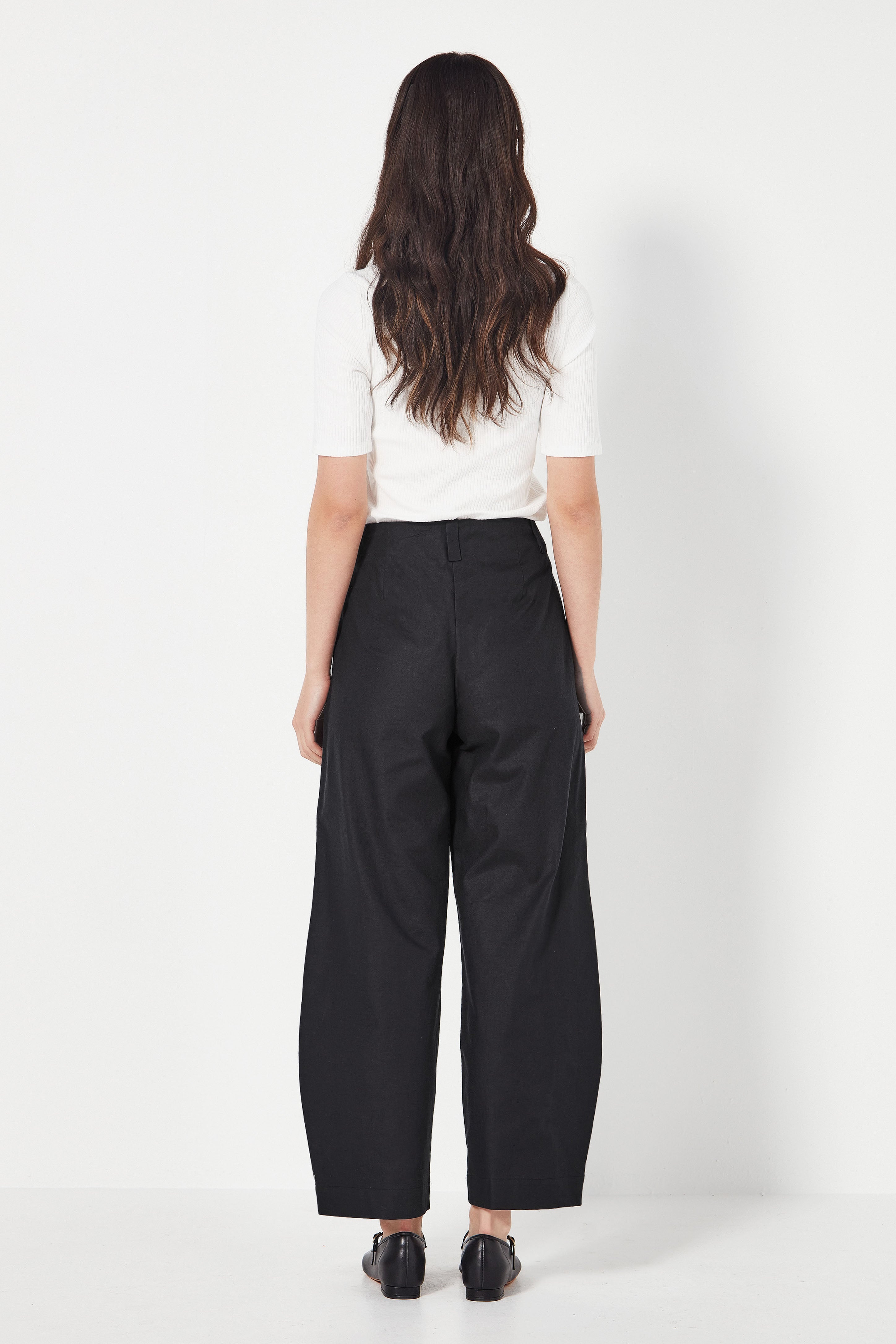 The Palermo Trouser in Black