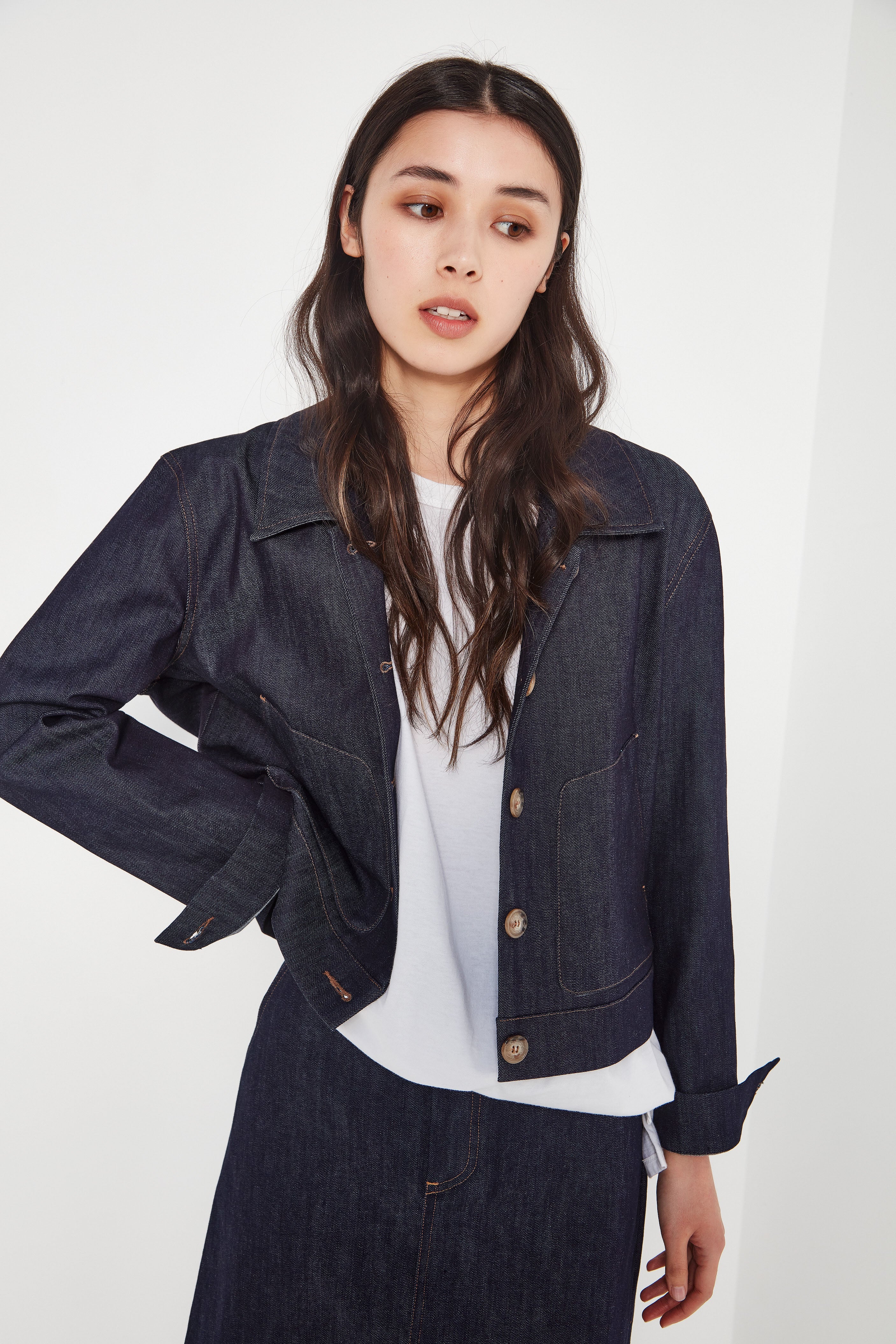 The Livingston Jacket in Indigo Denim