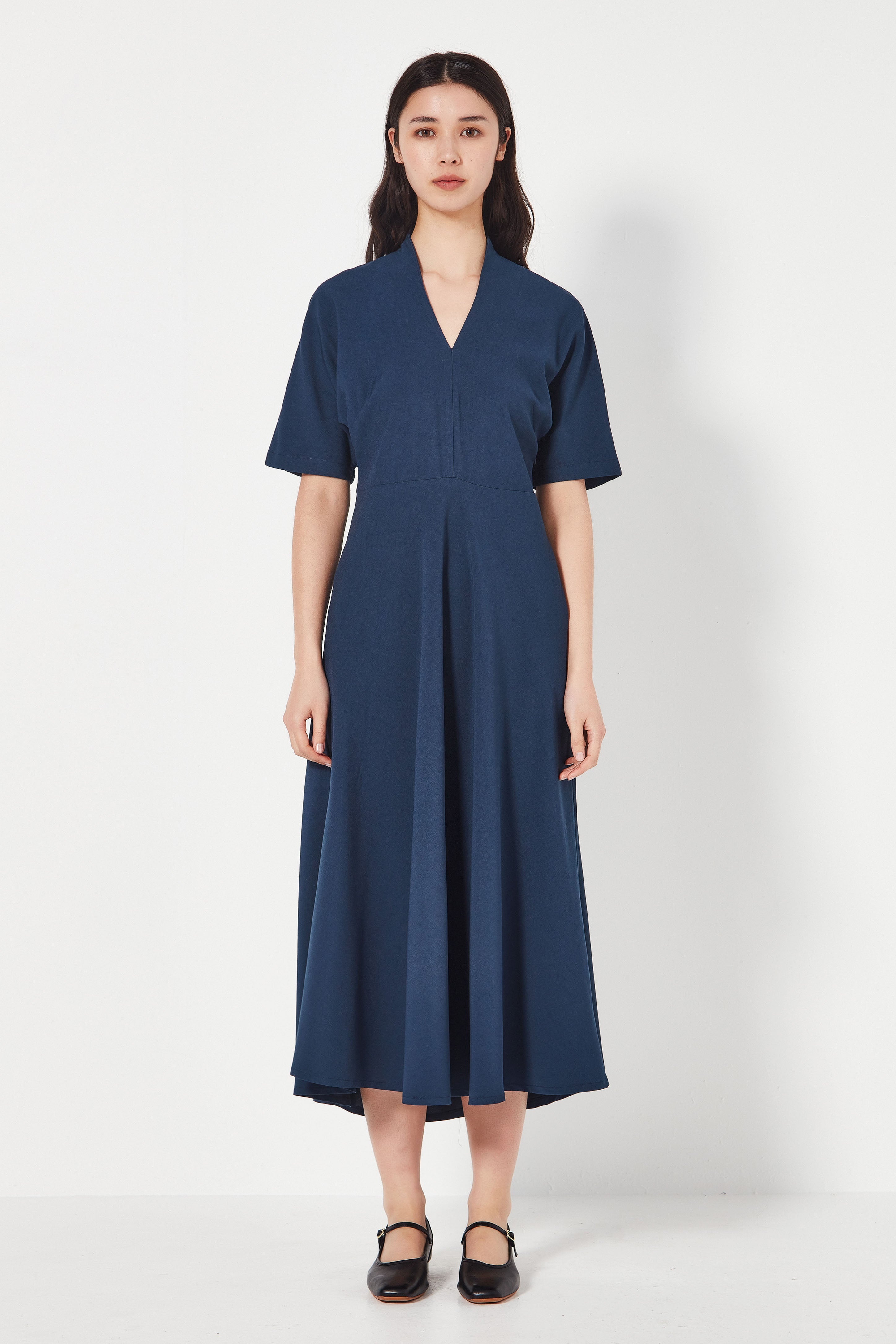 The Monaco Dress in Airforce Blue