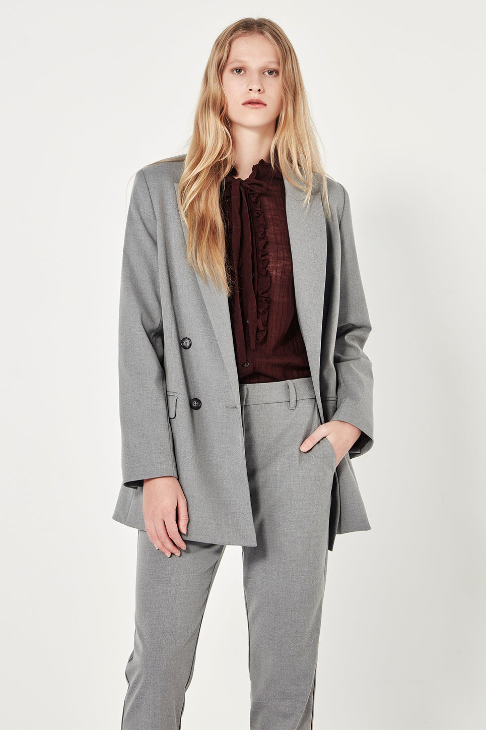The Leandra Jacket in Anthracite