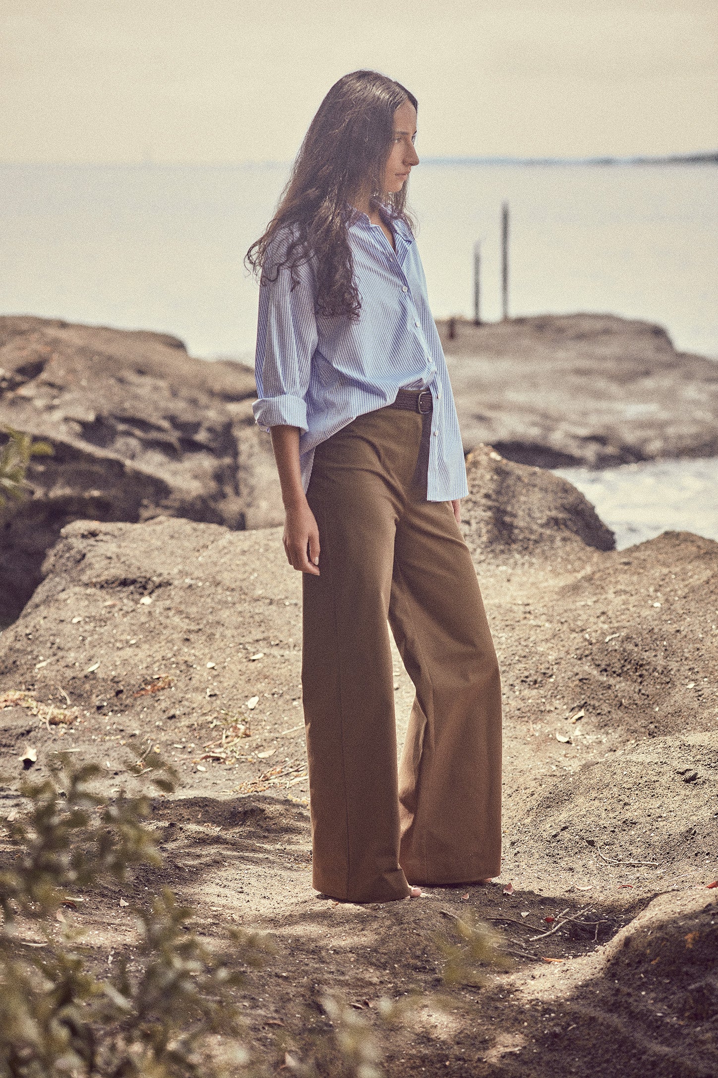 The Joplin Trouser in Dark Olive
