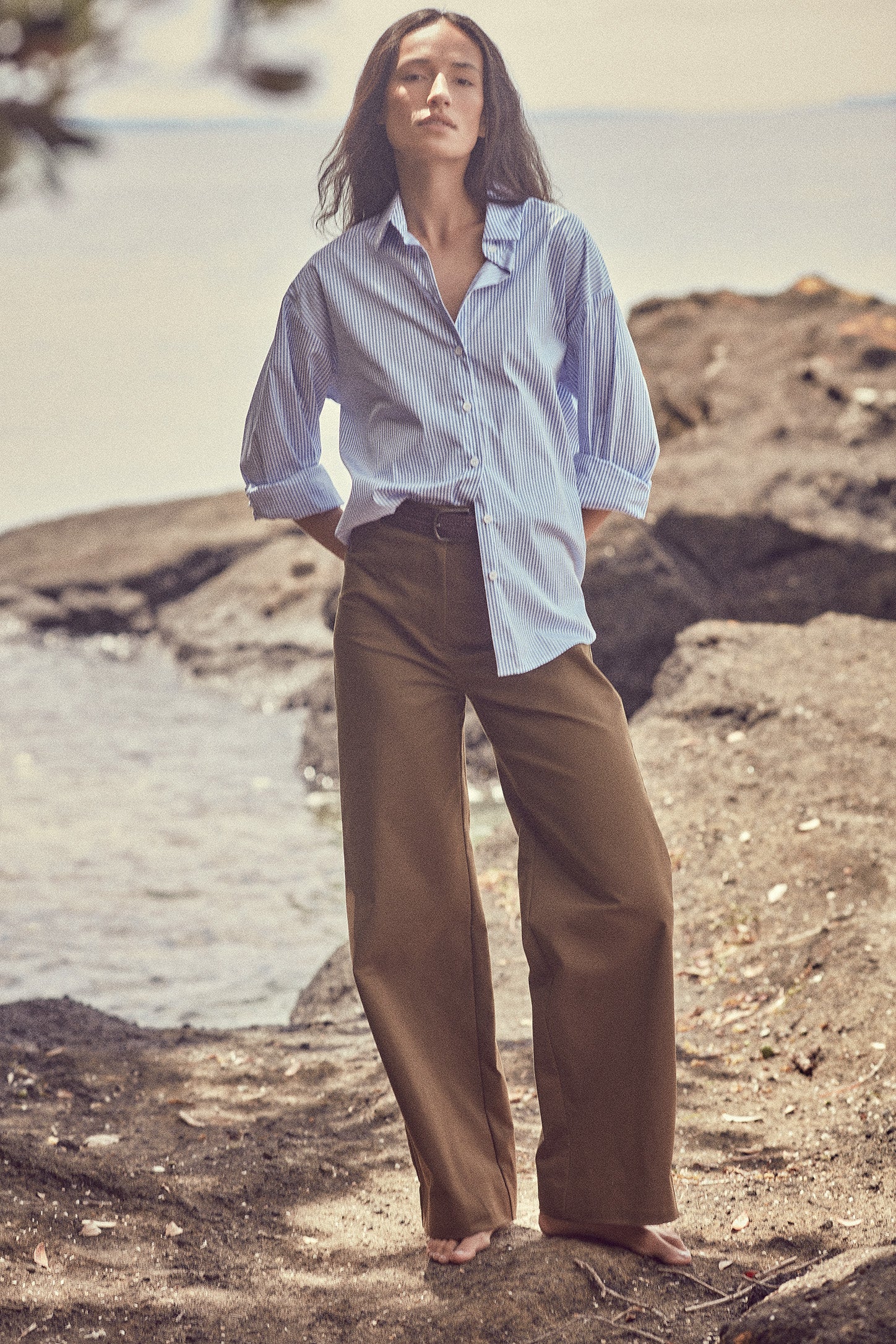 The Joplin Trouser in Dark Olive