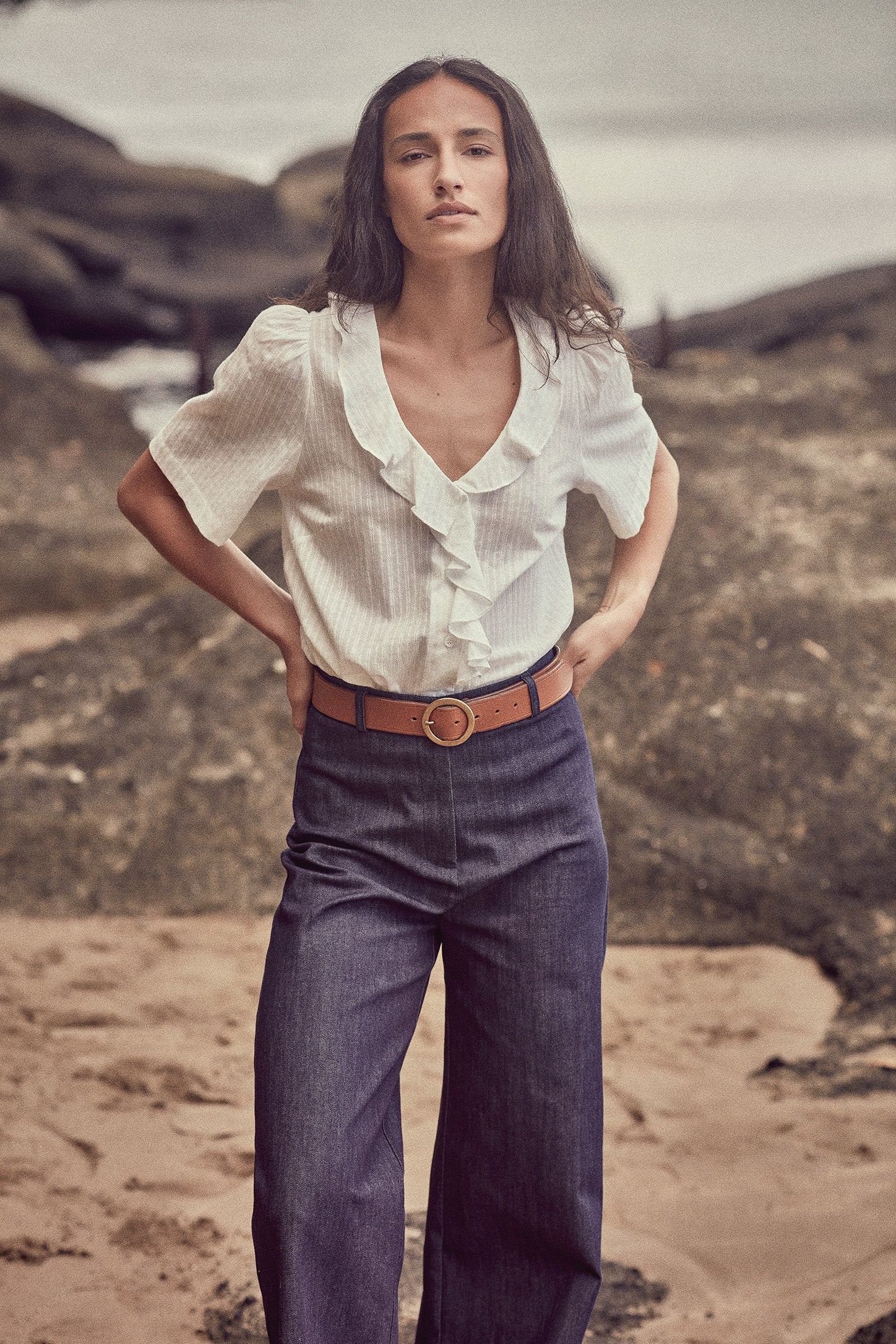 Freya Blouse in White