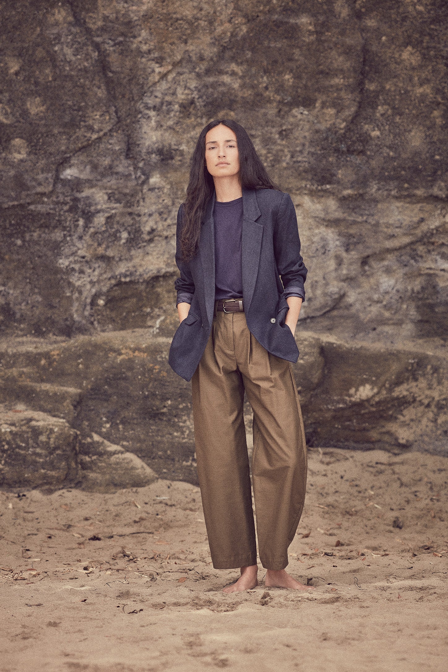 The Palermo Trouser in Hunter