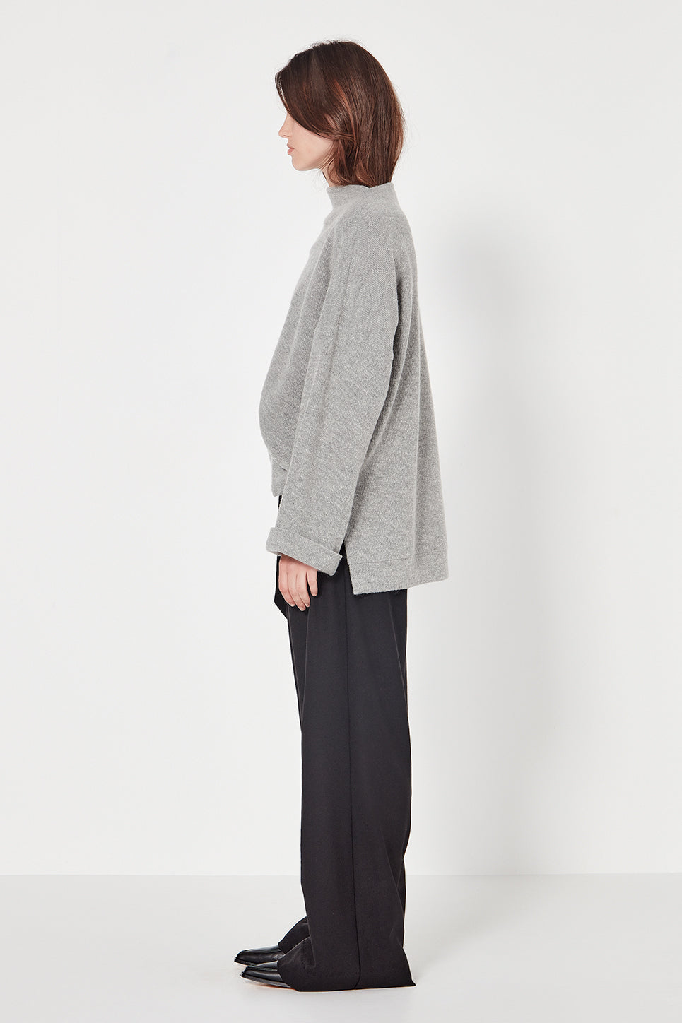 The Jasper Jumper in Grey Mélange