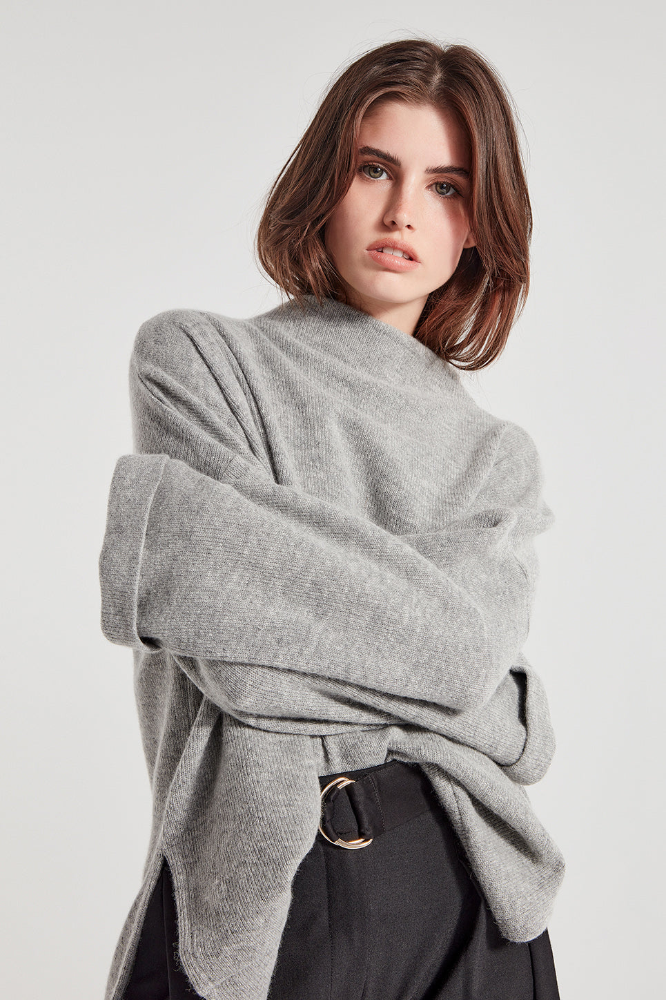 The Jasper Jumper in Grey Mélange