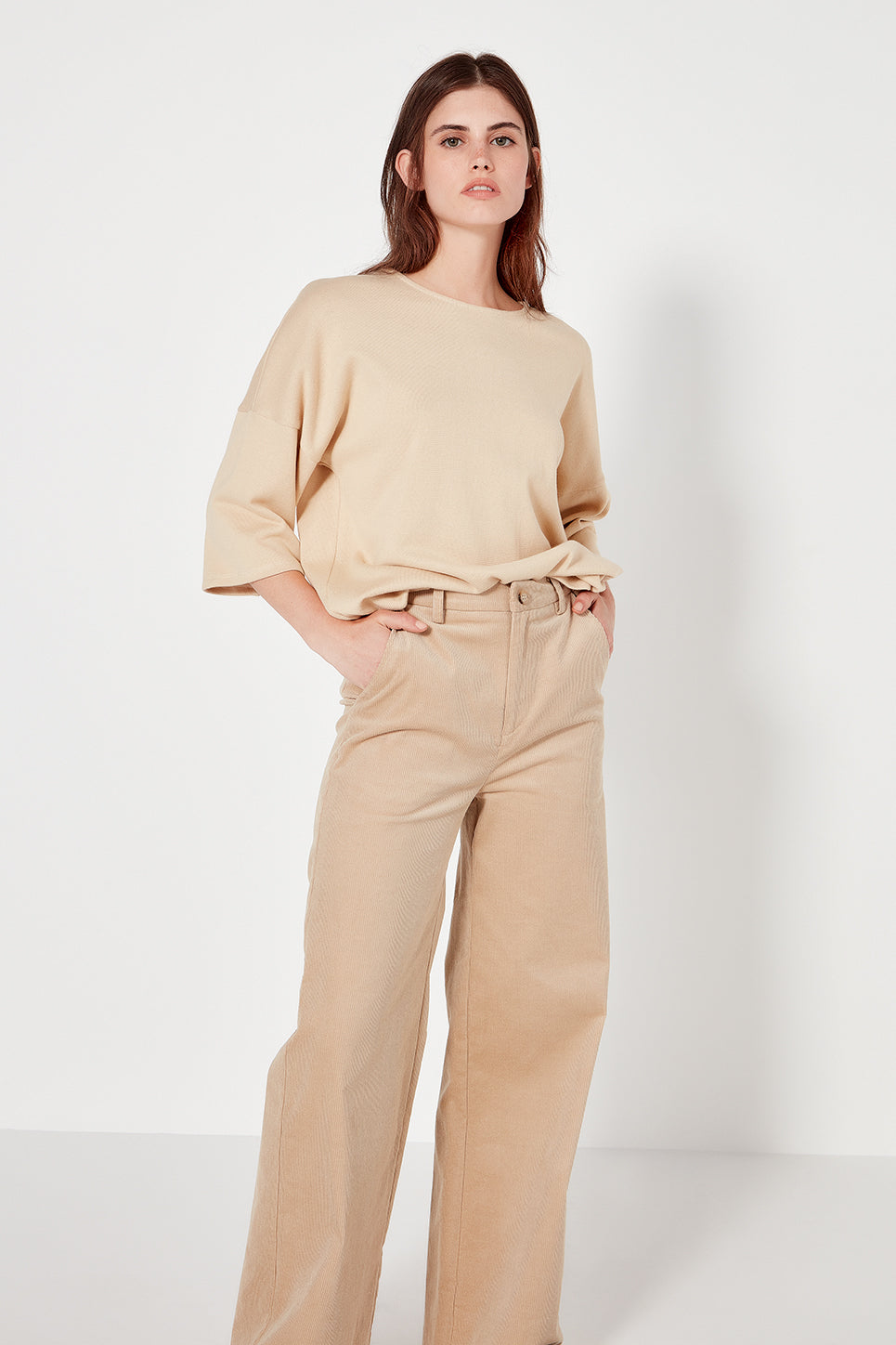 The Mariner Tee in Sand