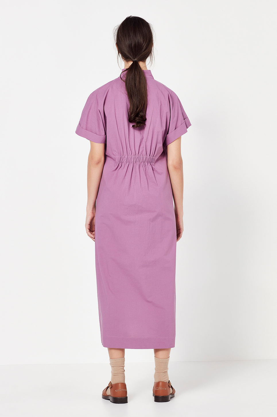The Cordelia Dress in Orchid